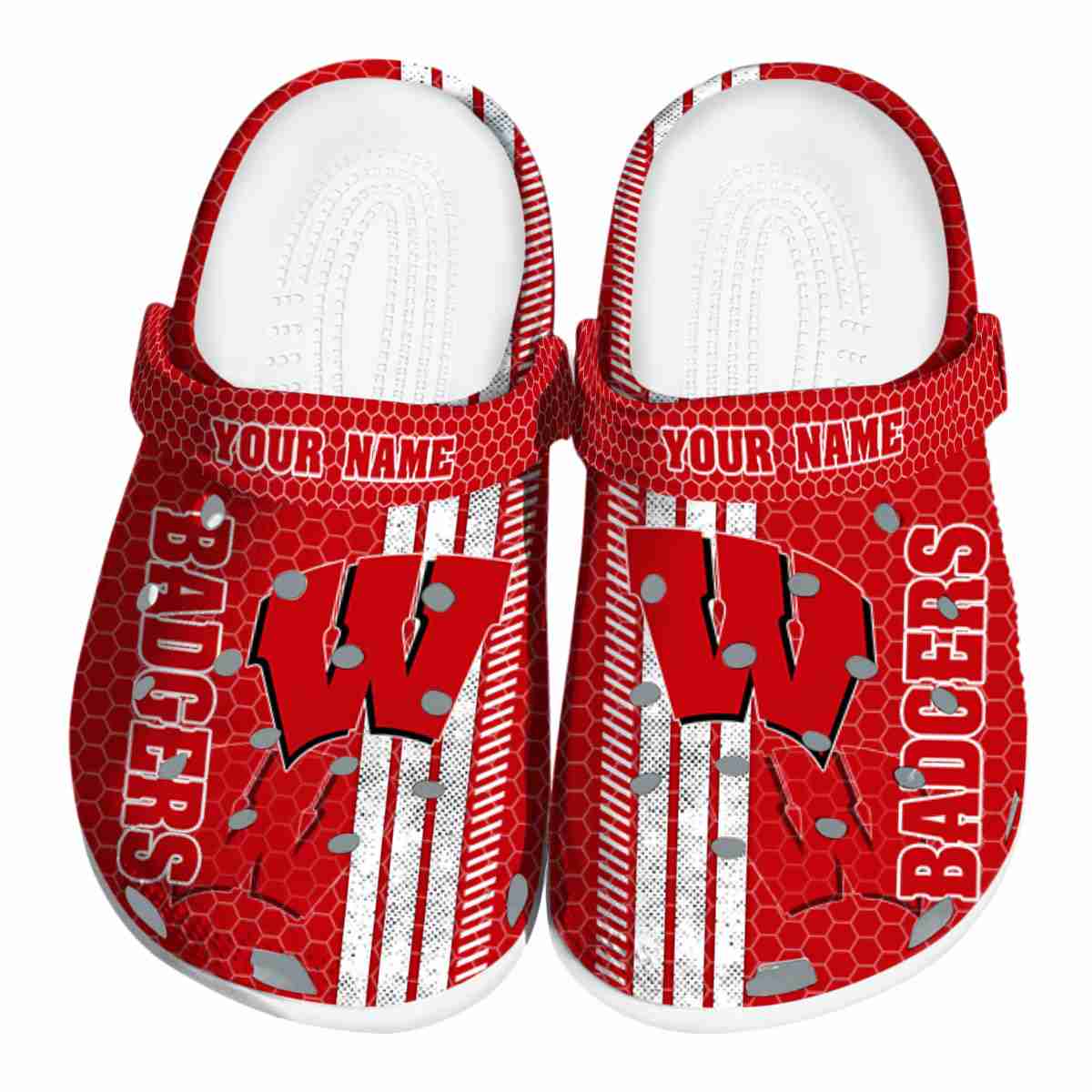 Wisconsin Badgers 2025 NCAA Sport Crocs Clogs For Men Women and Kids - GNL146526