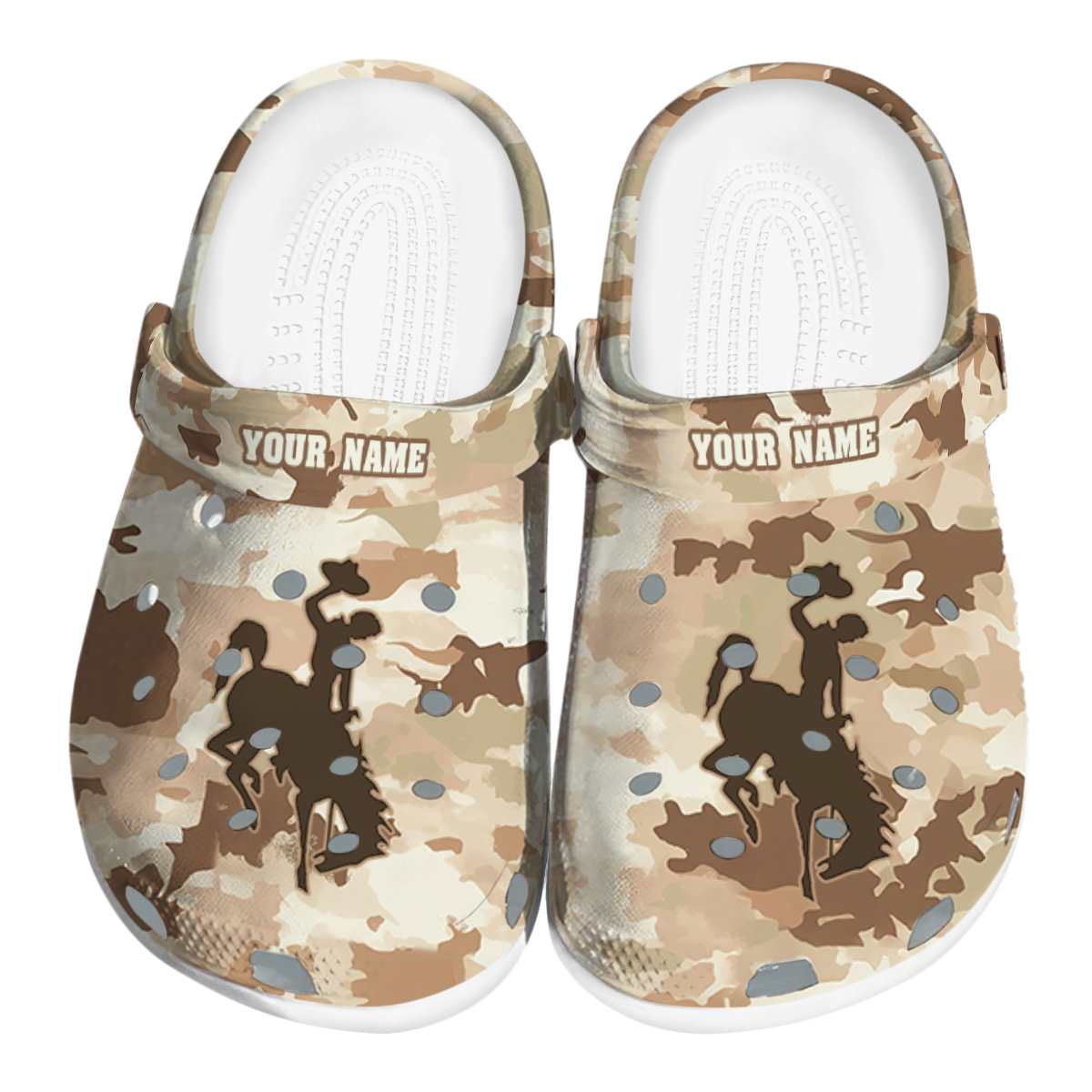 Wyoming Cowboys 2025 NCAA Sport Crocs Clogs For Men Women and Kids - GNL146540