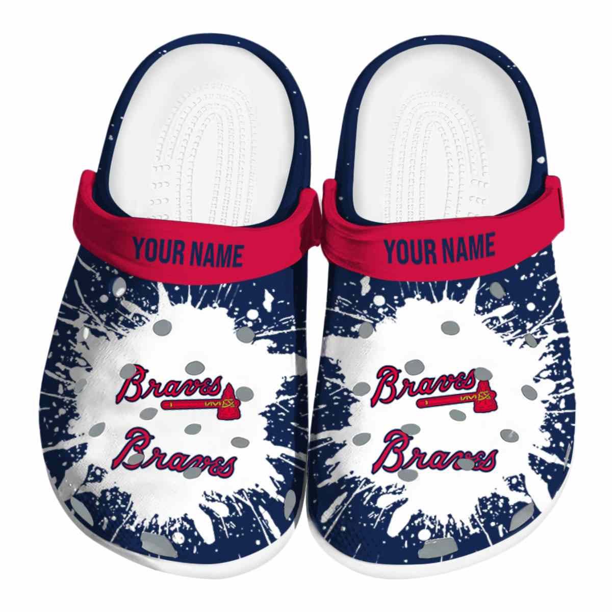 Atlanta Braves MLB Crocs Shoes Comfortable For Men Women and Kids - GNL14905