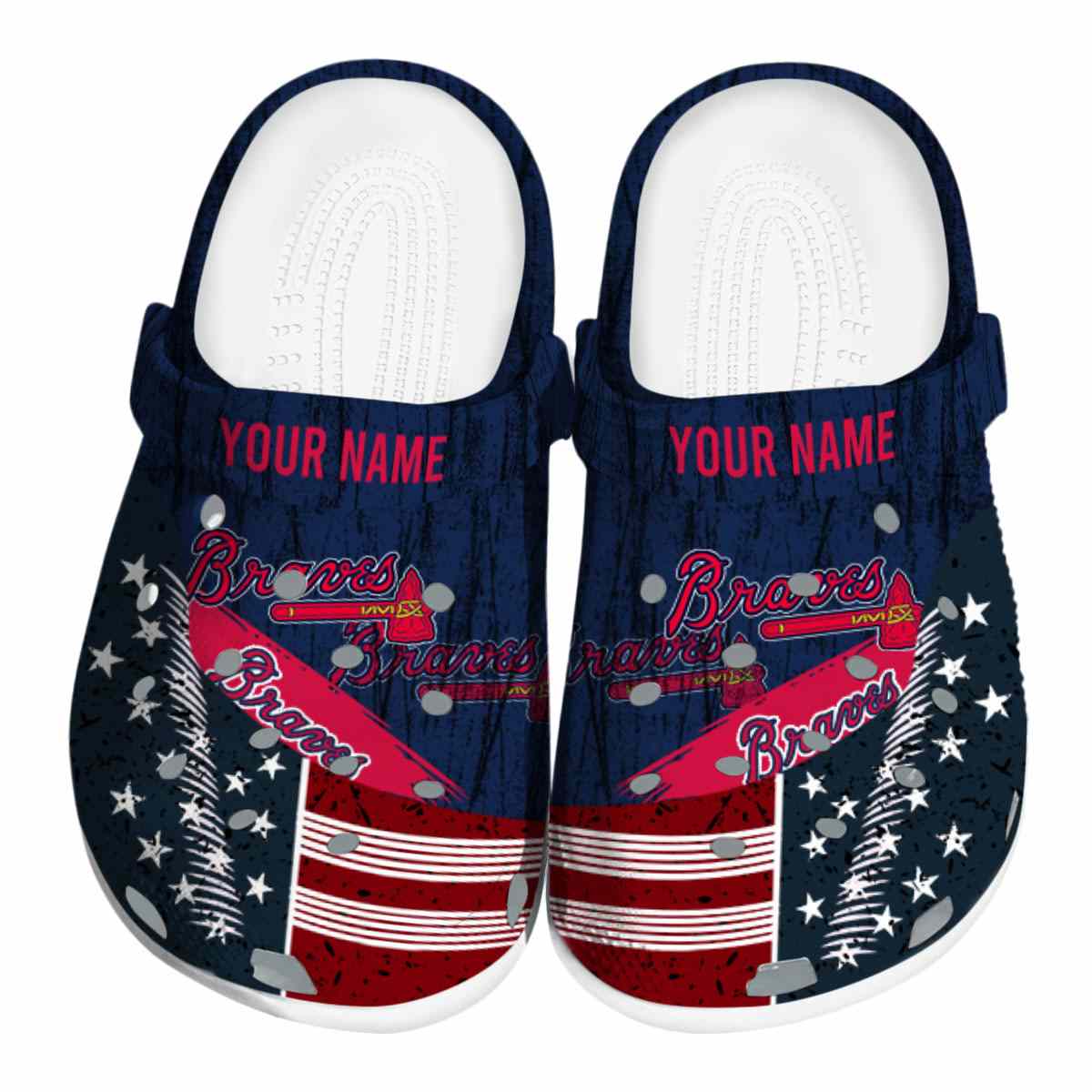 Atlanta Braves MLB Crocs Shoes Comfortable For Men Women and Kids - GNL14916
