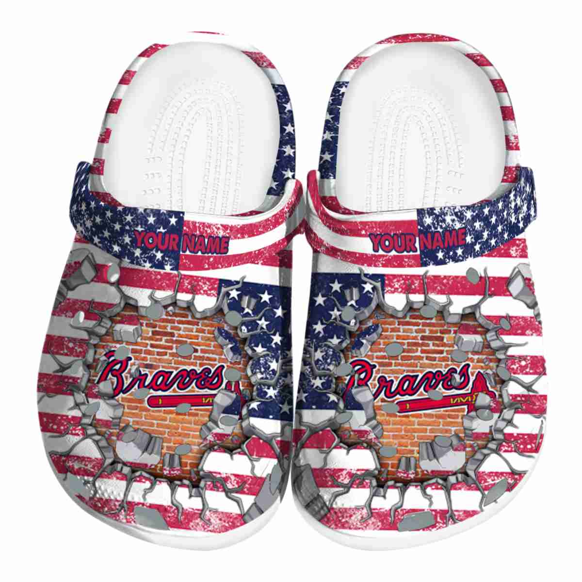 Atlanta Braves MLB Crocs Shoes Comfortable For Men Women and Kids - GNL14915