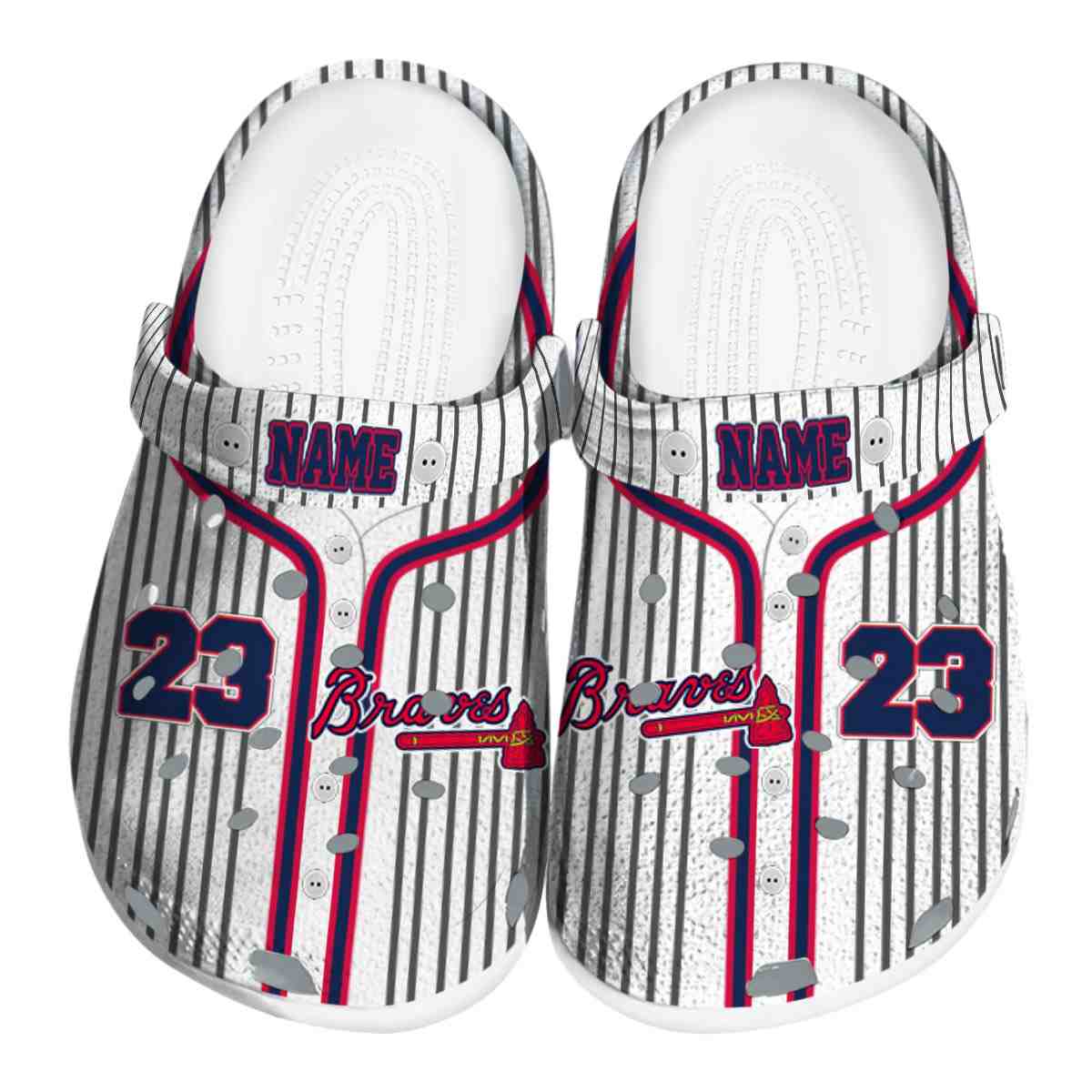 Atlanta Braves MLB Crocs Shoes Comfortable For Men Women and Kids - GNL14920