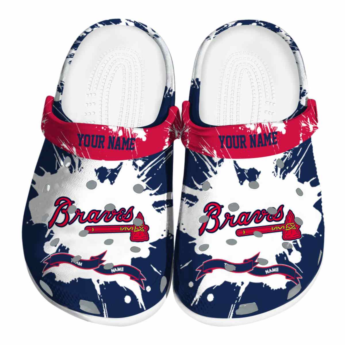Atlanta Braves MLB Crocs Shoes Comfortable For Men Women and Kids - GNL14913