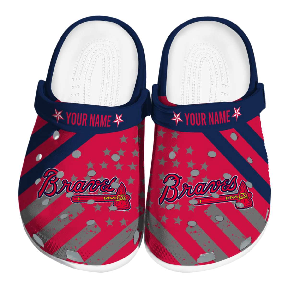 Atlanta Braves MLB Crocs Shoes Comfortable For Men Women and Kids - GNL14914