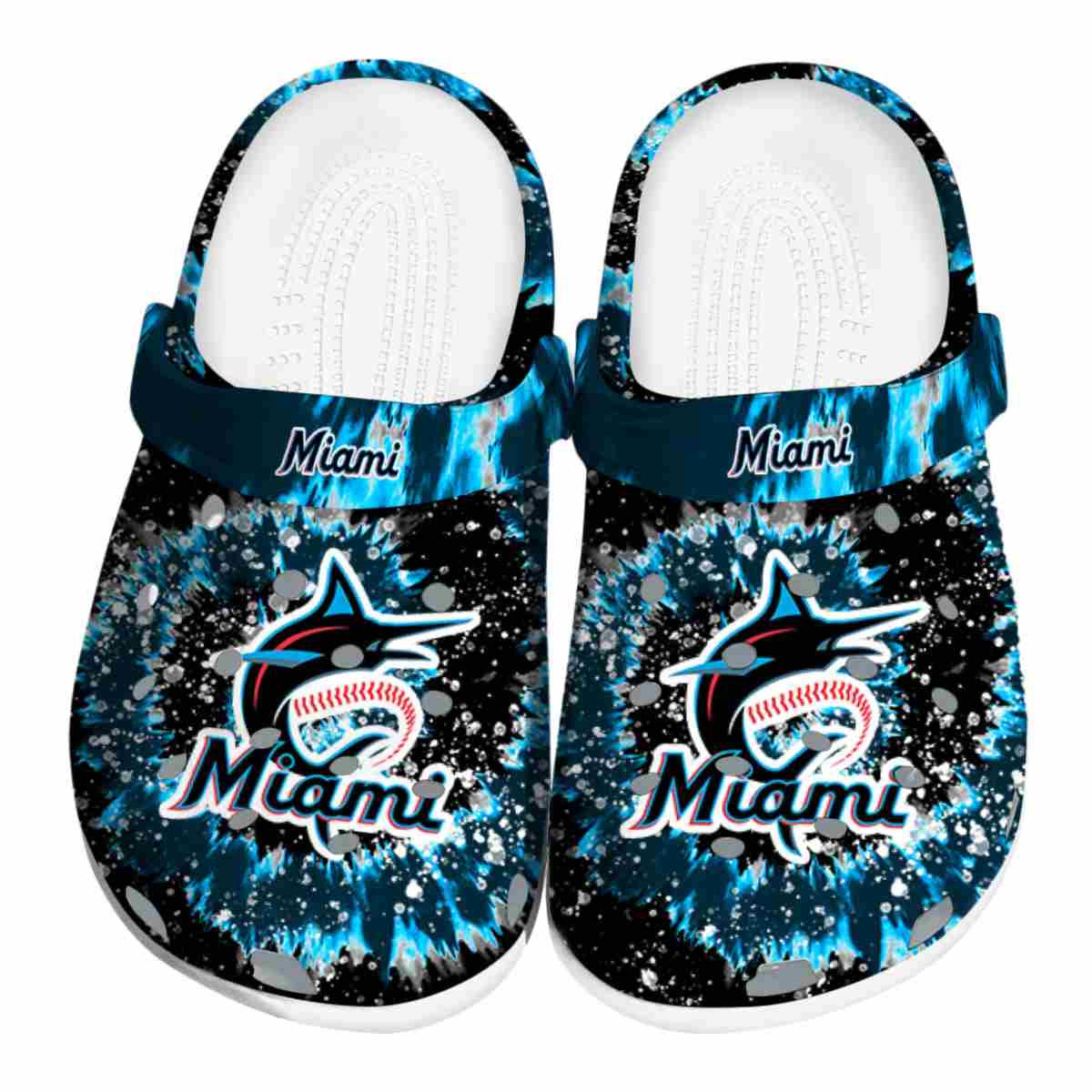 Miami Marlins MLB Crocs Shoes Comfortable For Men Women and Kids - GNL15593