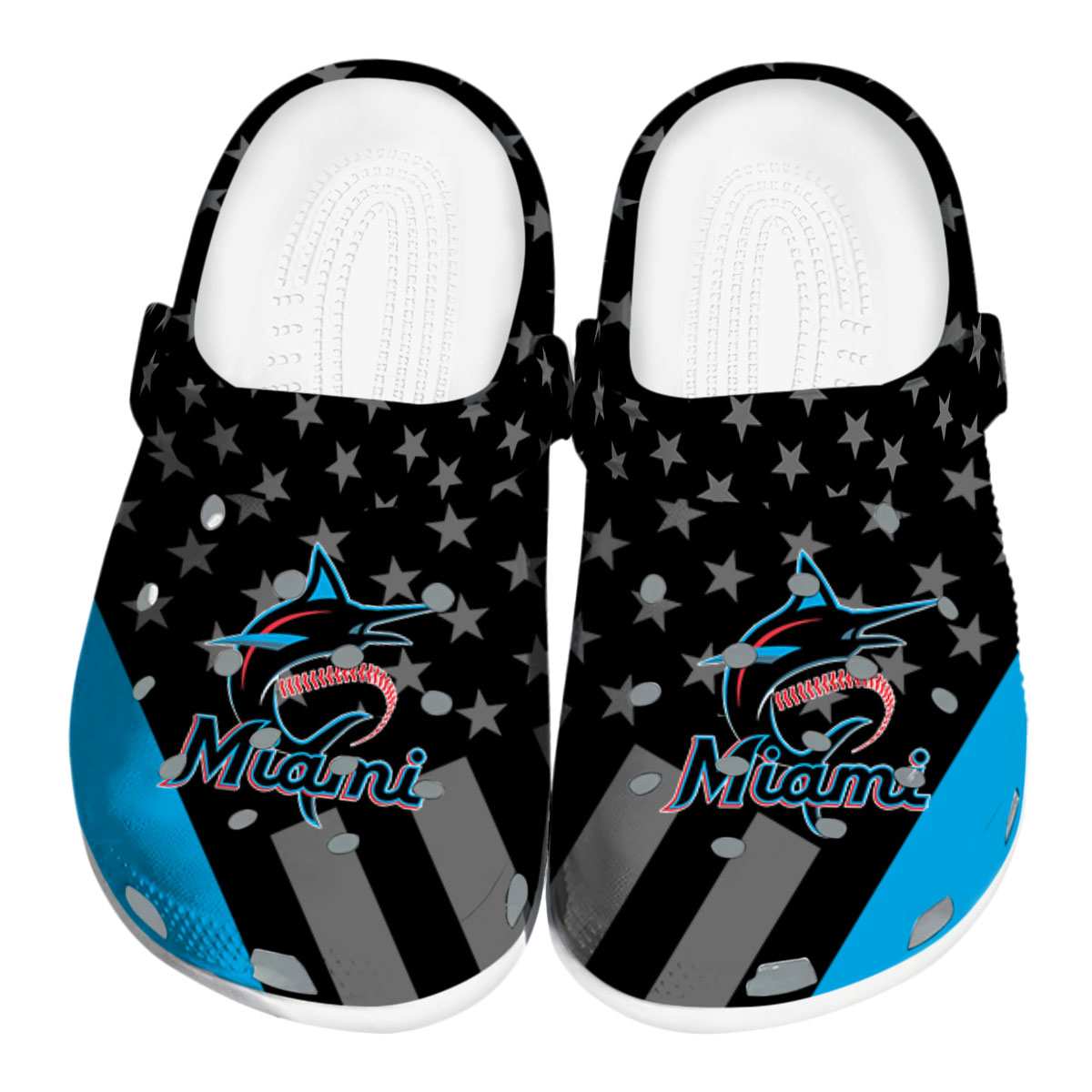 Miami Marlins MLB Crocs Shoes Comfortable For Men Women and Kids - GNL15588