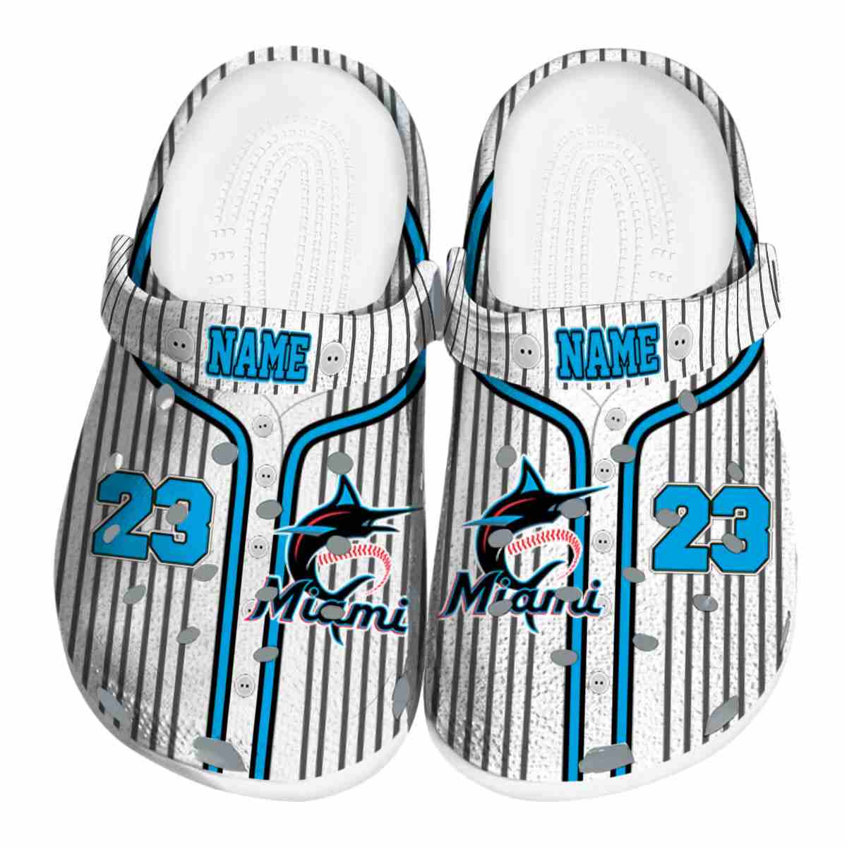 Miami Marlins MLB Crocs Shoes Comfortable For Men Women and Kids - GNL15606