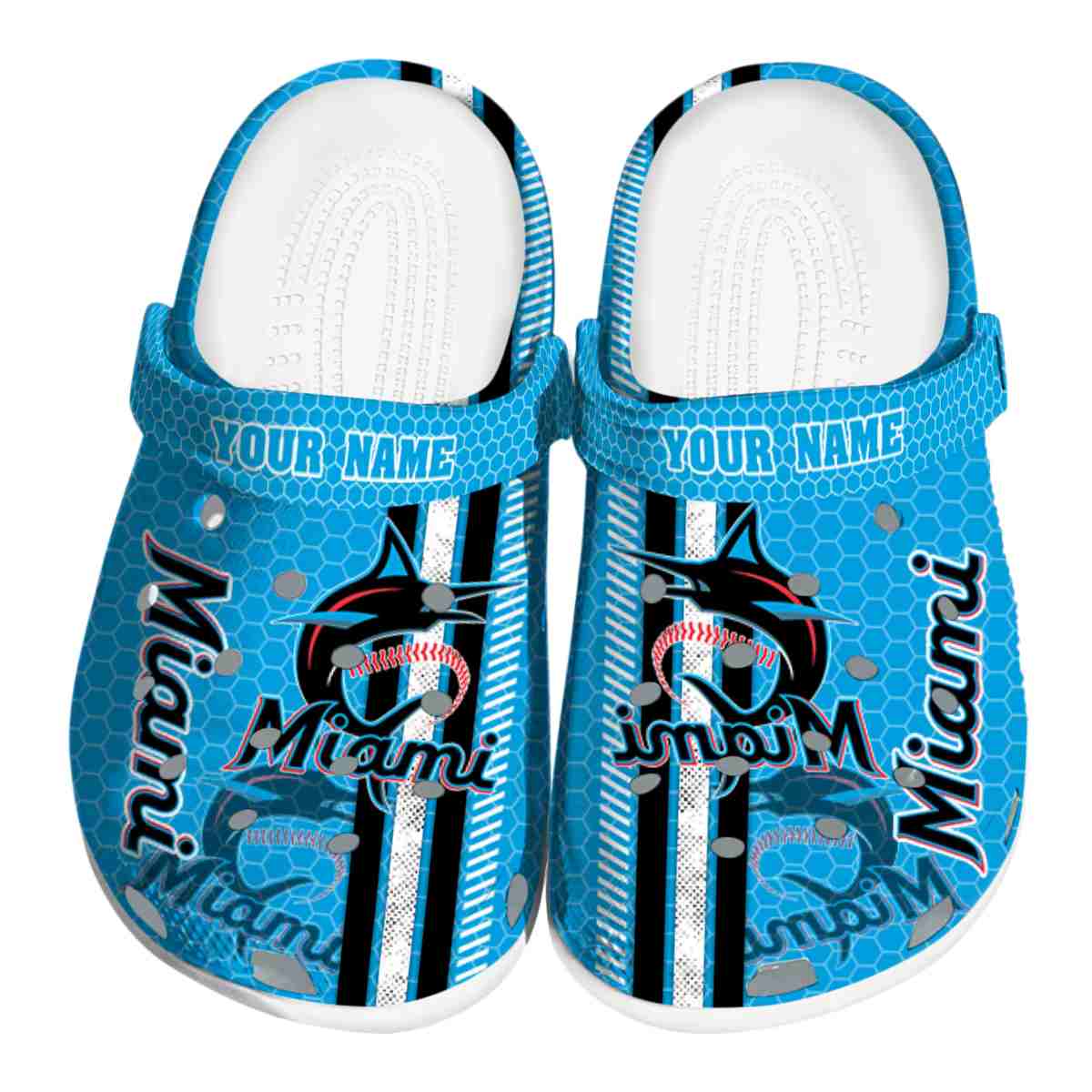 Miami Marlins MLB Crocs Shoes Comfortable For Men Women and Kids - GNL15594