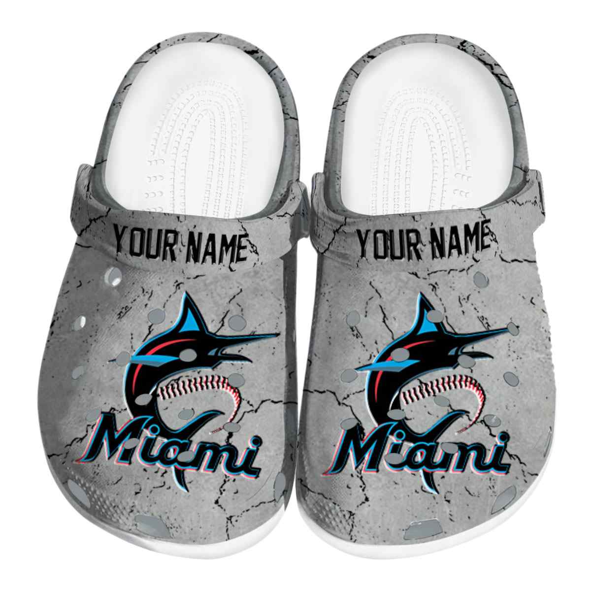 Miami Marlins MLB Crocs Shoes Comfortable For Men Women and Kids - GNL15604