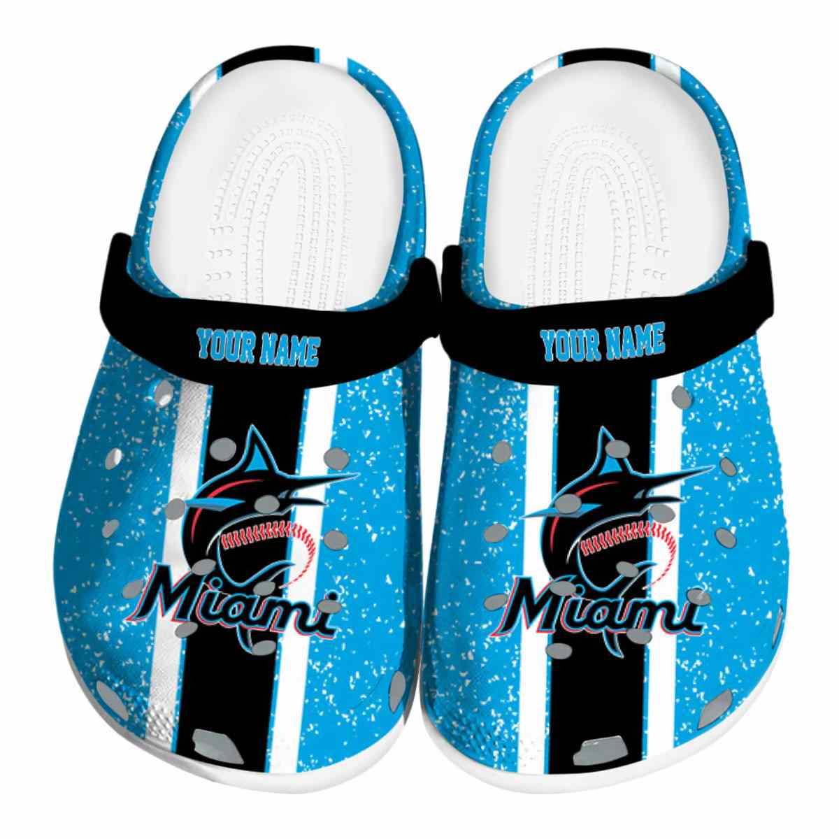 Miami Marlins MLB Crocs Shoes Comfortable For Men Women and Kids - GNL15596