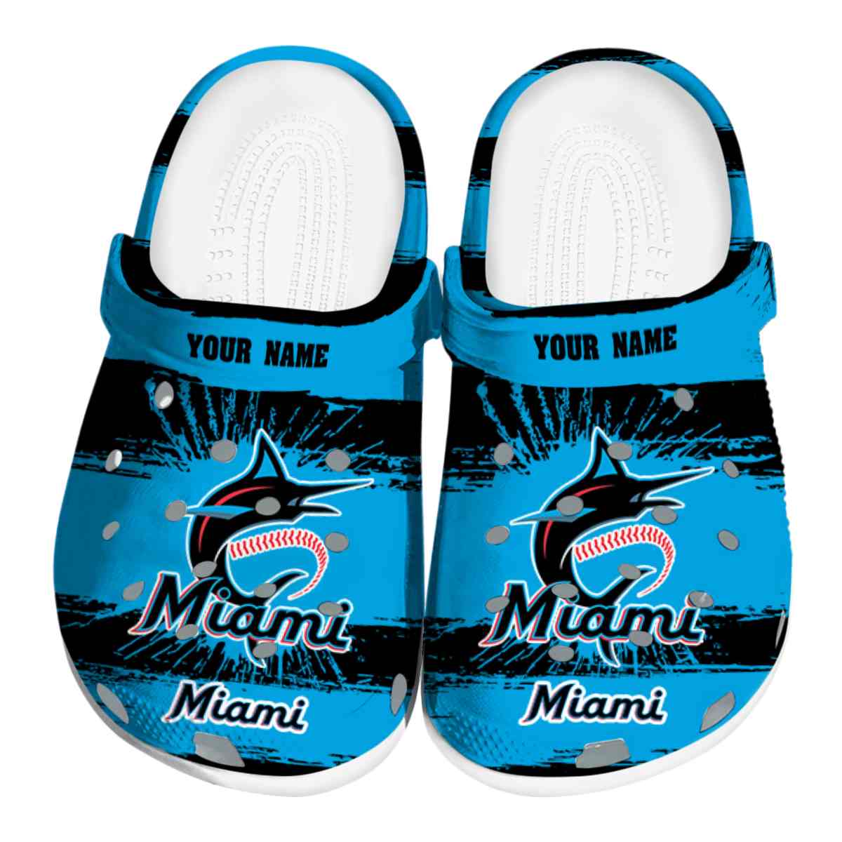 Miami Marlins MLB Crocs Shoes Comfortable For Men Women and Kids - GNL15592