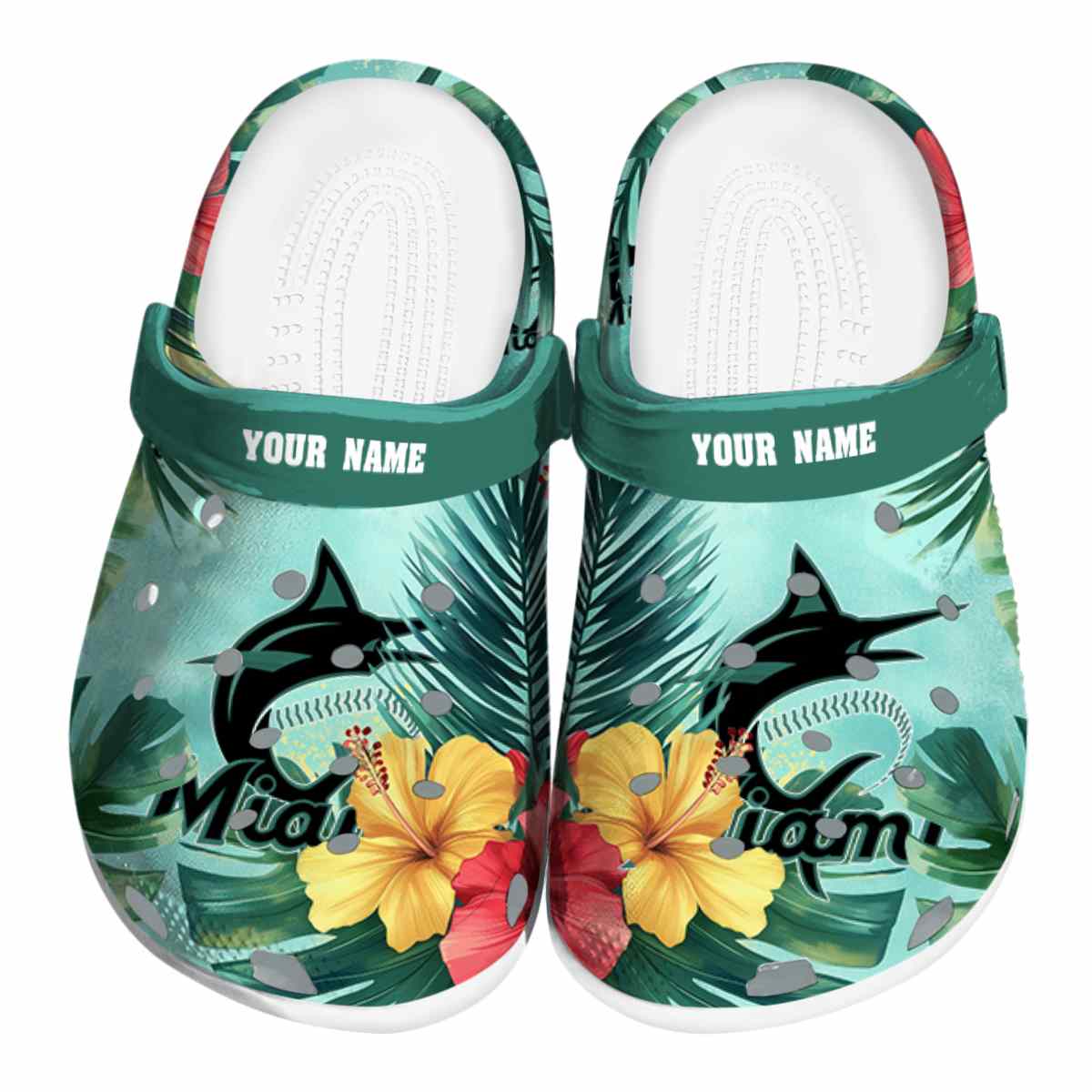 Miami Marlins MLB Crocs Shoes Comfortable For Men Women and Kids - GNL15600