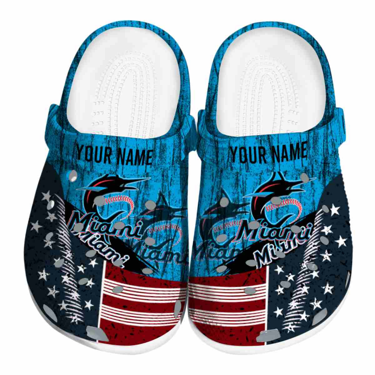 Miami Marlins MLB Crocs Shoes Comfortable For Men Women and Kids - GNL15609
