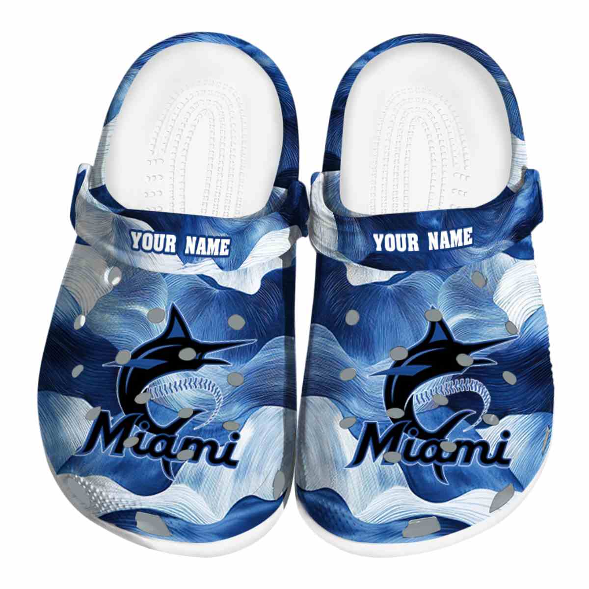 Miami Marlins MLB Crocs Shoes Comfortable For Men Women and Kids - GNL15616