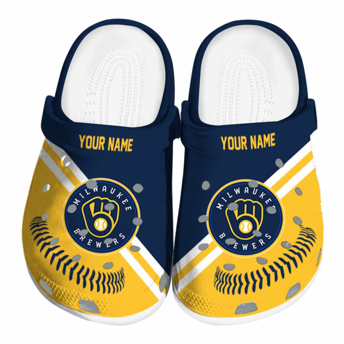 Milwaukee Brewers MLB Crocs Shoes Comfortable For Men Women and Kids - GNL15633