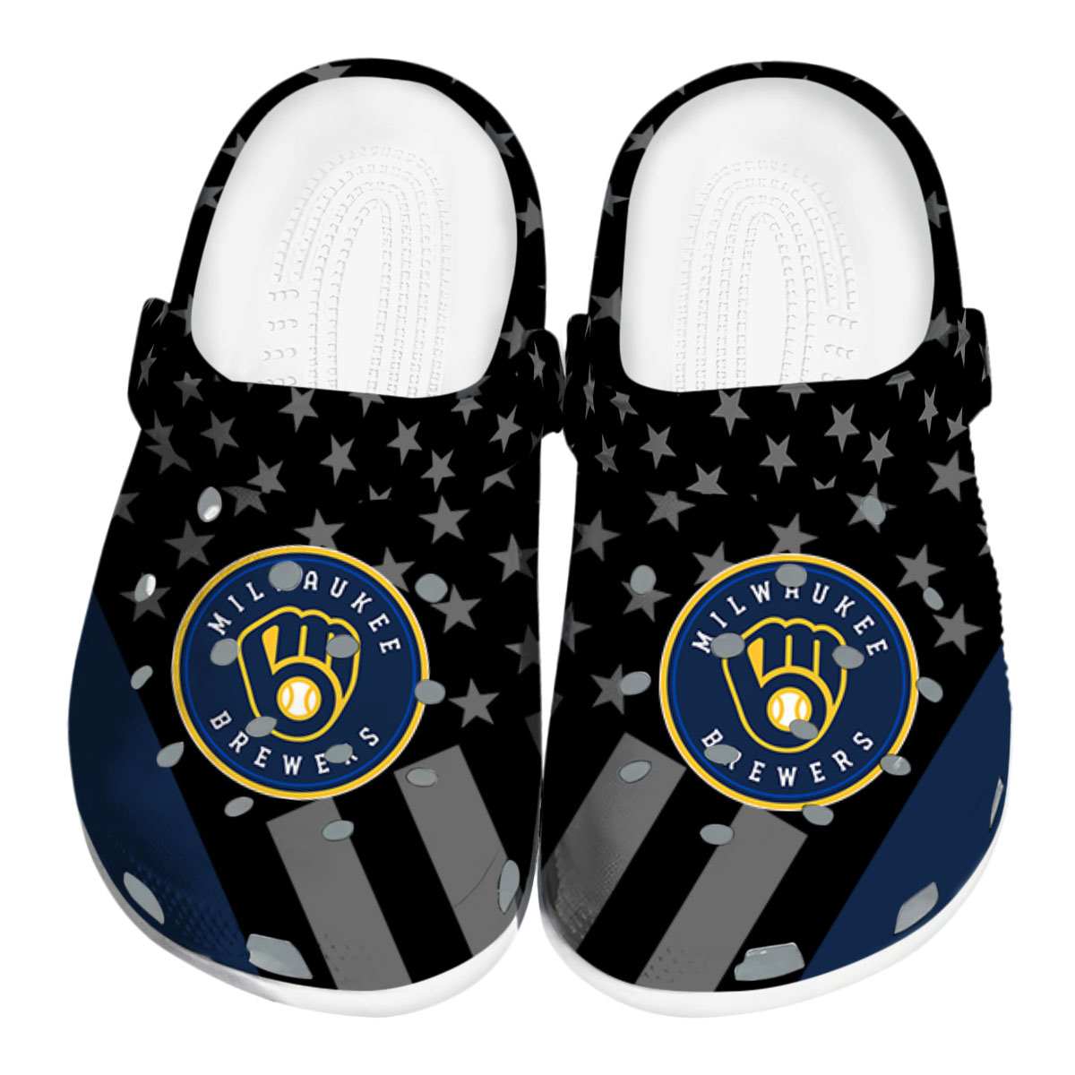 Milwaukee Brewers MLB Crocs Shoes Comfortable For Men Women and Kids - GNL15631