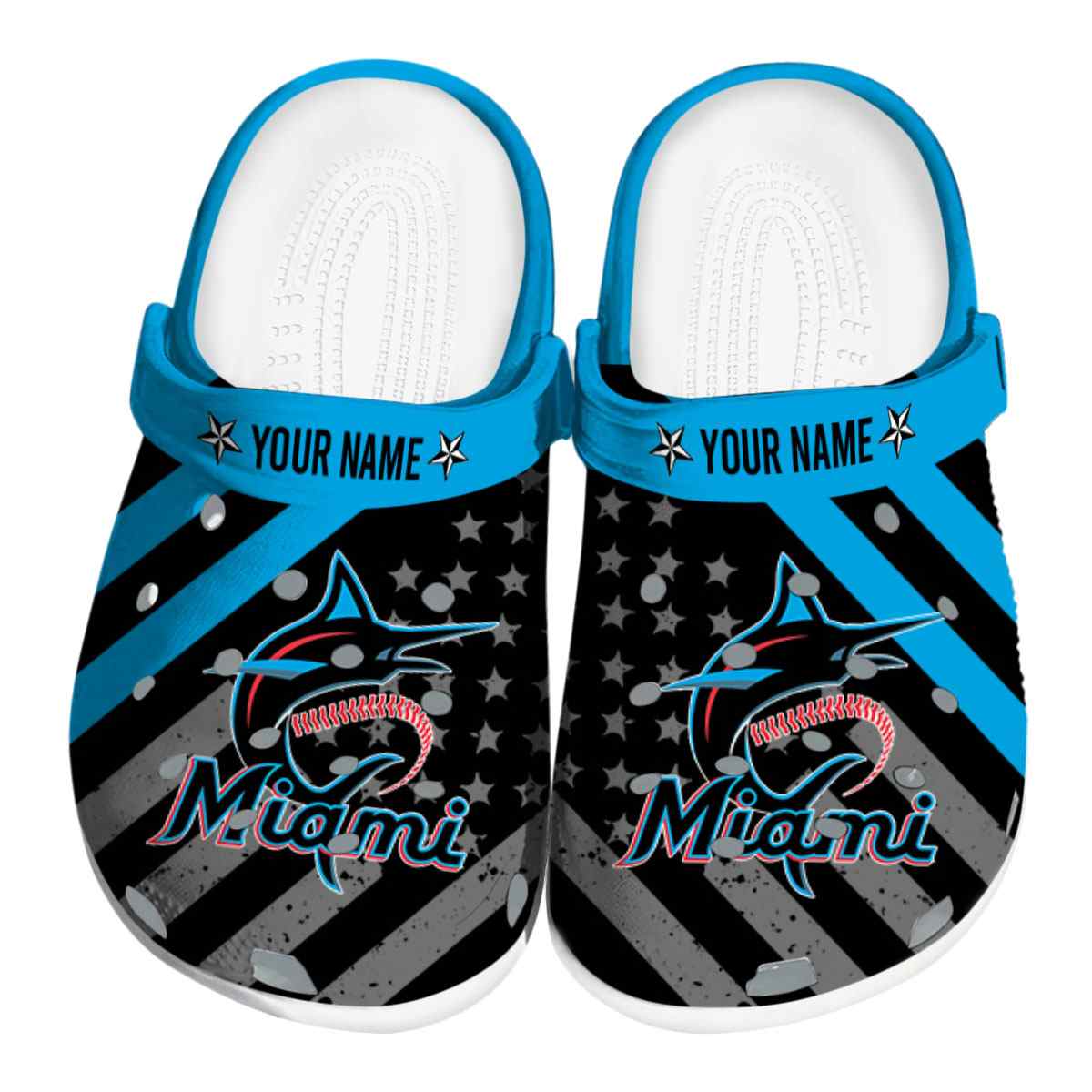 Miami Marlins MLB Crocs Shoes Comfortable For Men Women and Kids - GNL15635