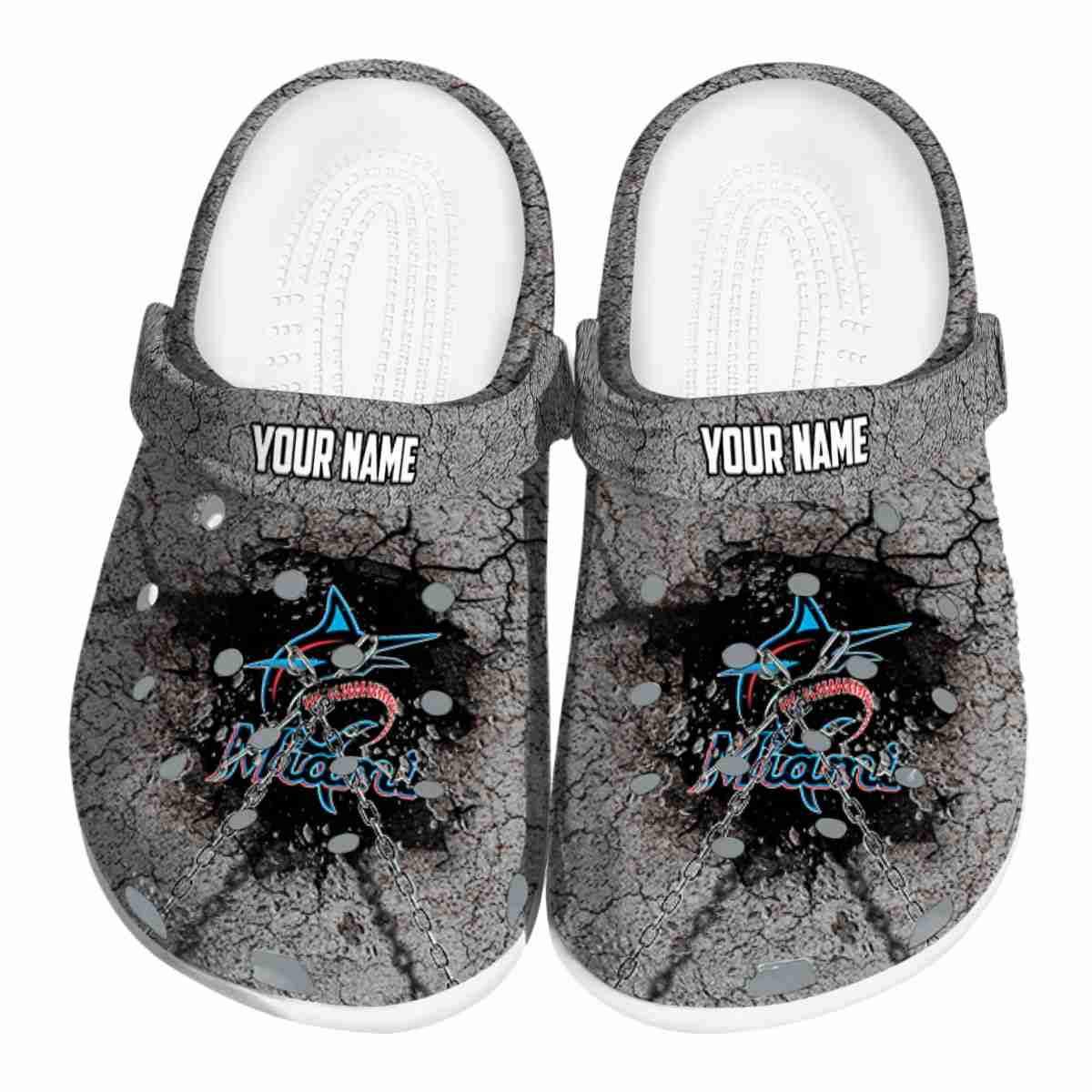 Miami Marlins MLB Crocs Shoes Comfortable For Men Women and Kids - GNL15621