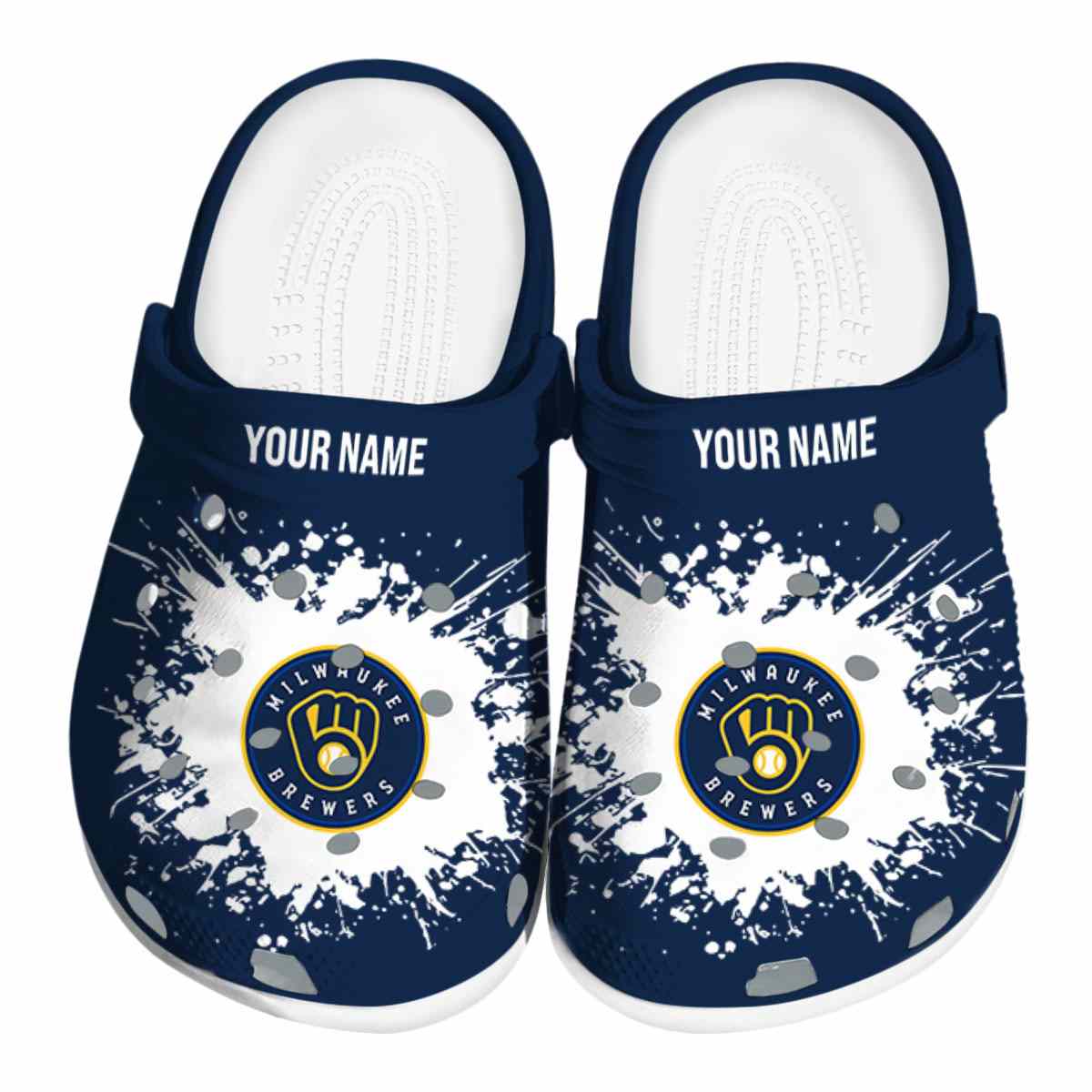 Milwaukee Brewers MLB Crocs Shoes Comfortable For Men Women and Kids - GNL15619
