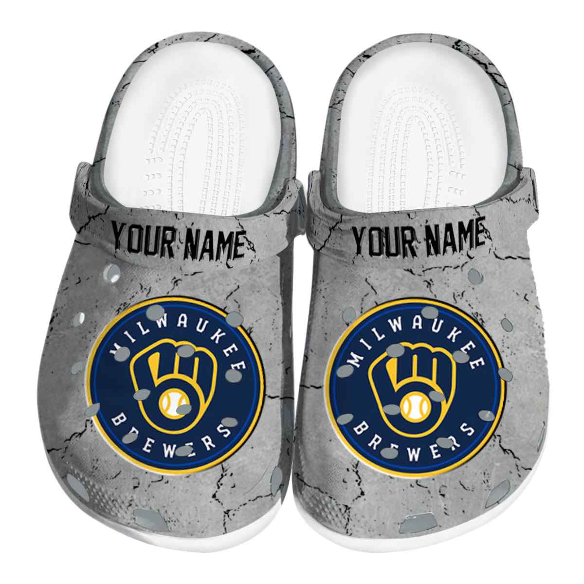 Milwaukee Brewers MLB Crocs Shoes Comfortable For Men Women and Kids - GNL15625