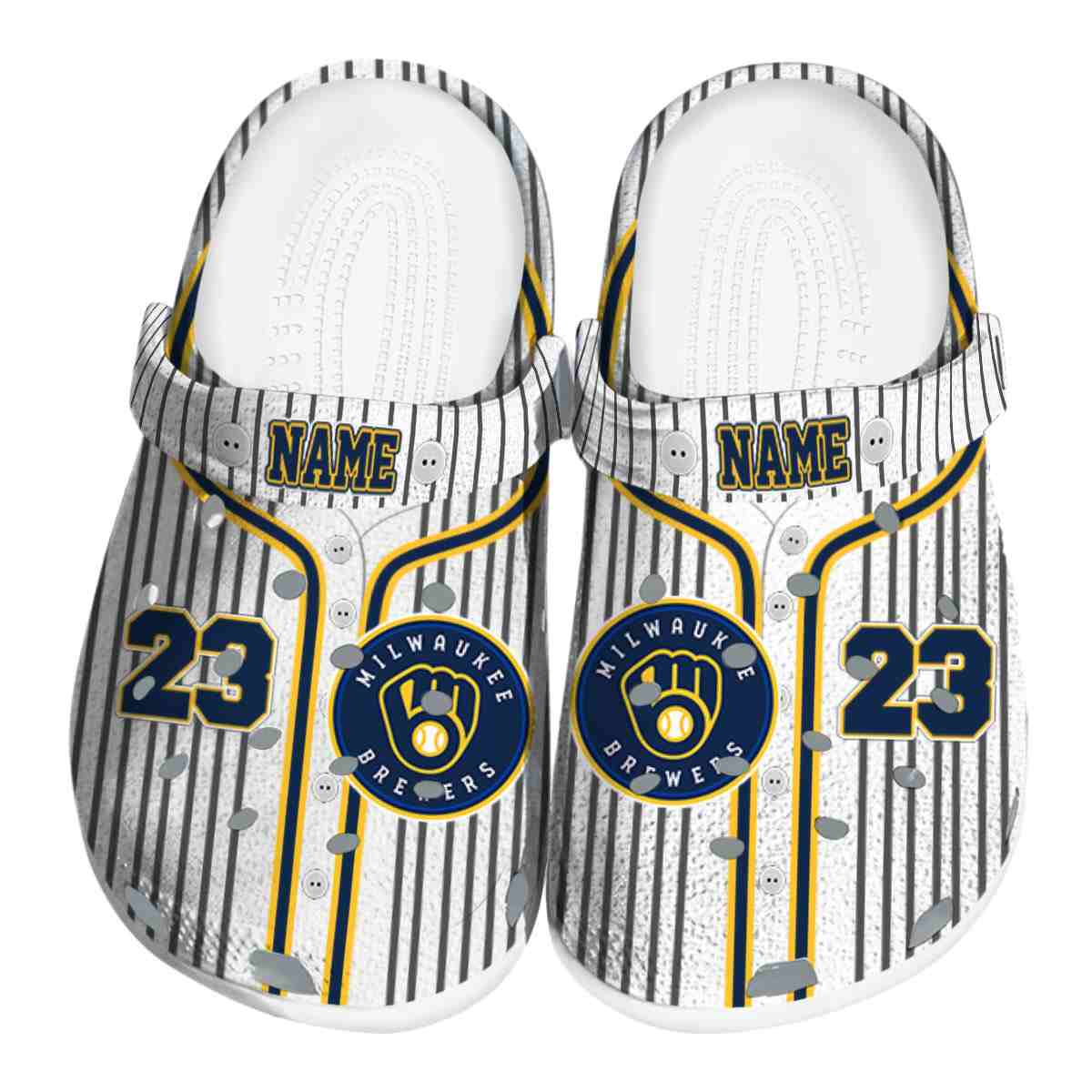Milwaukee Brewers MLB Crocs Shoes Comfortable For Men Women and Kids - GNL15628