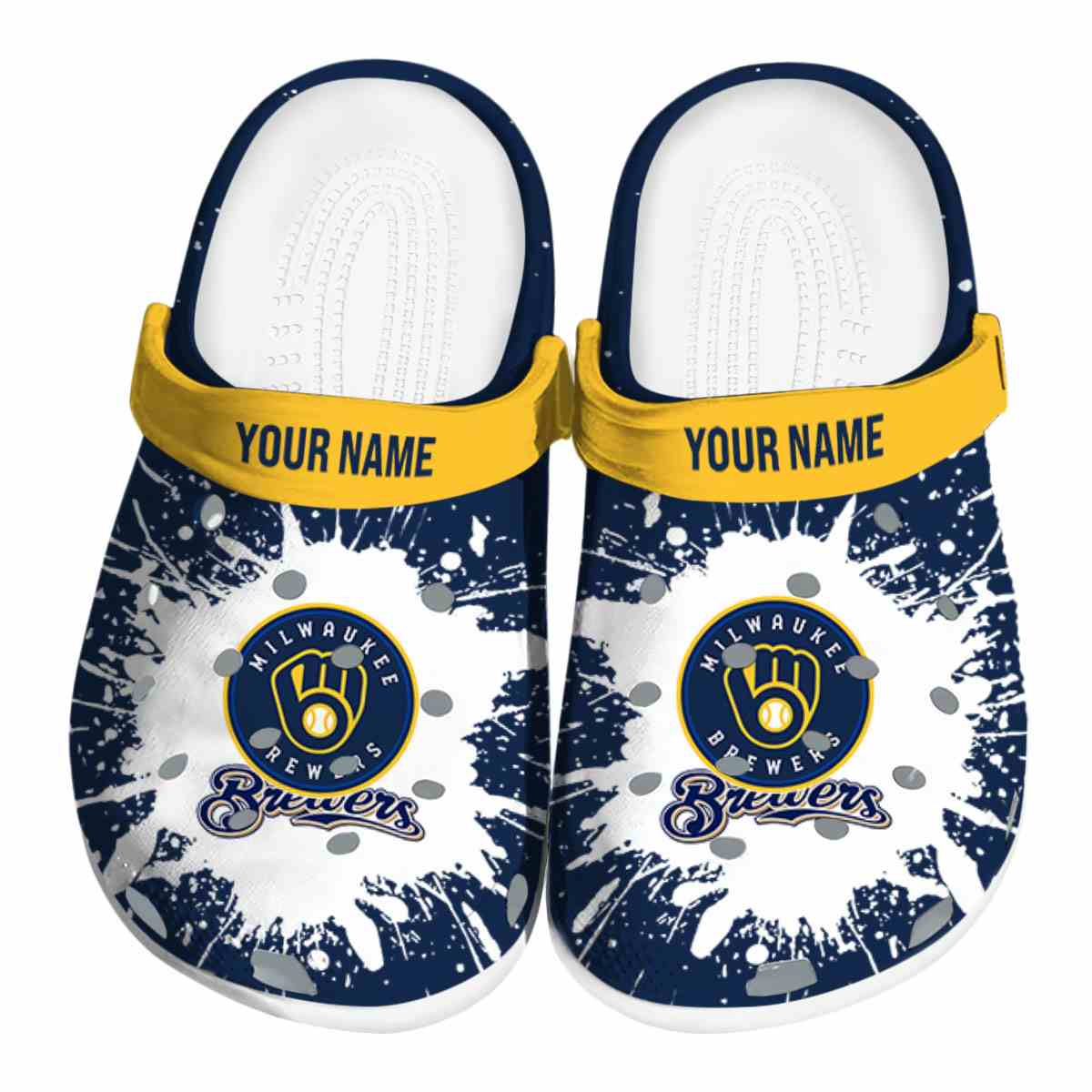 Milwaukee Brewers MLB Crocs Shoes Comfortable For Men Women and Kids - GNL15645