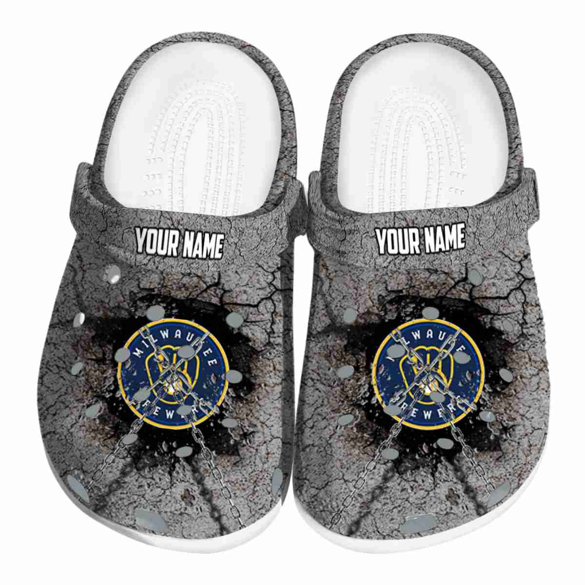 Milwaukee Brewers MLB Crocs Shoes Comfortable For Men Women and Kids - GNL15638