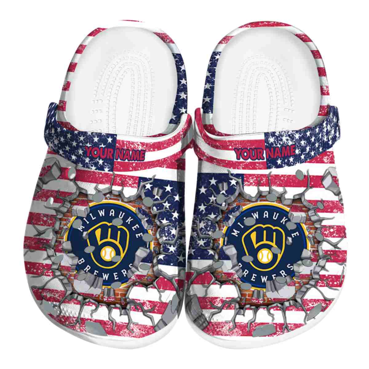 Milwaukee Brewers MLB Crocs Shoes Comfortable For Men Women and Kids - GNL15629