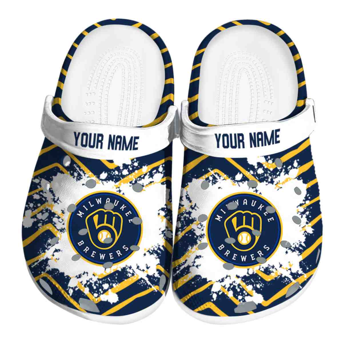 Milwaukee Brewers MLB Crocs Shoes Comfortable For Men Women and Kids - GNL15626