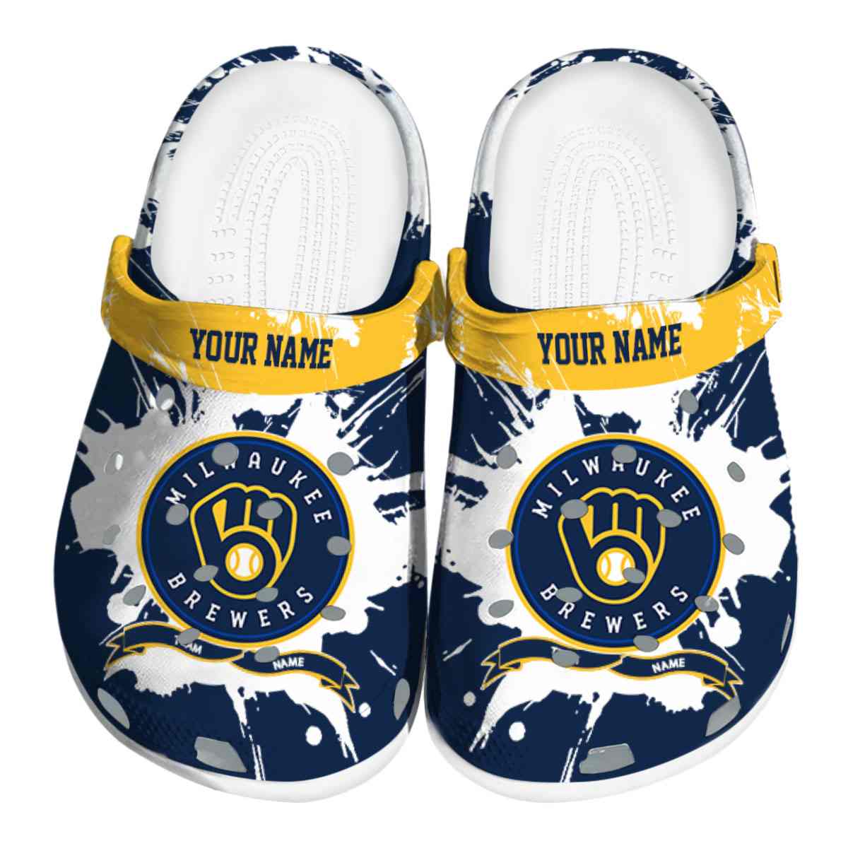 Milwaukee Brewers MLB Crocs Shoes Comfortable For Men Women and Kids - GNL15643