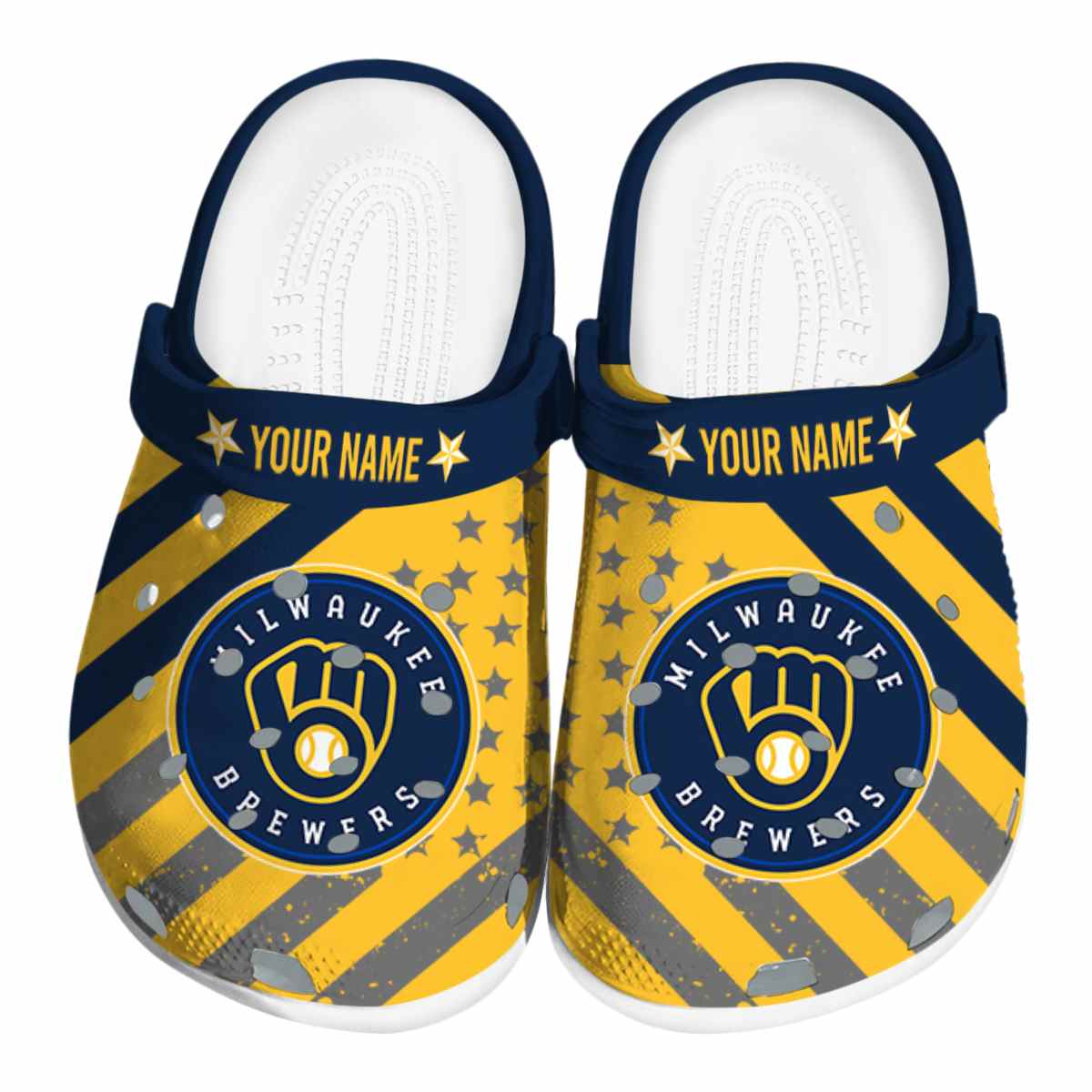 Milwaukee Brewers MLB Crocs Shoes Comfortable For Men Women and Kids - GNL15646
