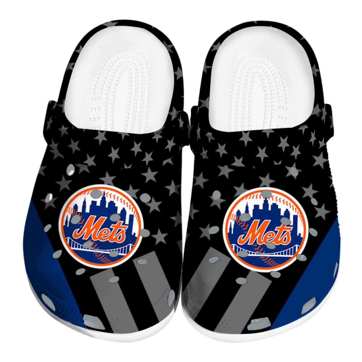 New York Mets MLB Crocs Shoes Comfortable For Men Women and Kids - GNL15691
