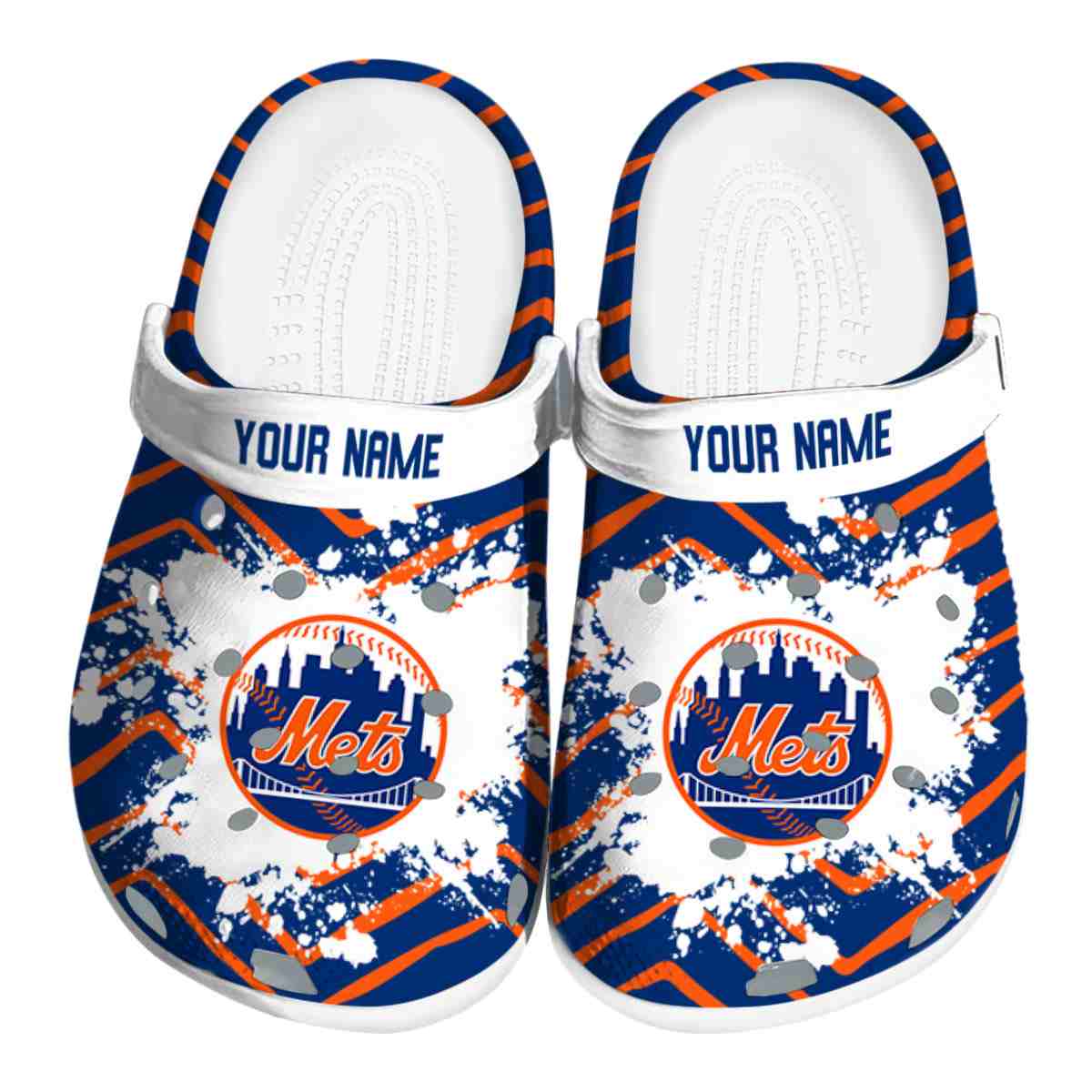 New York Mets MLB Crocs Shoes Comfortable For Men Women and Kids - GNL15705