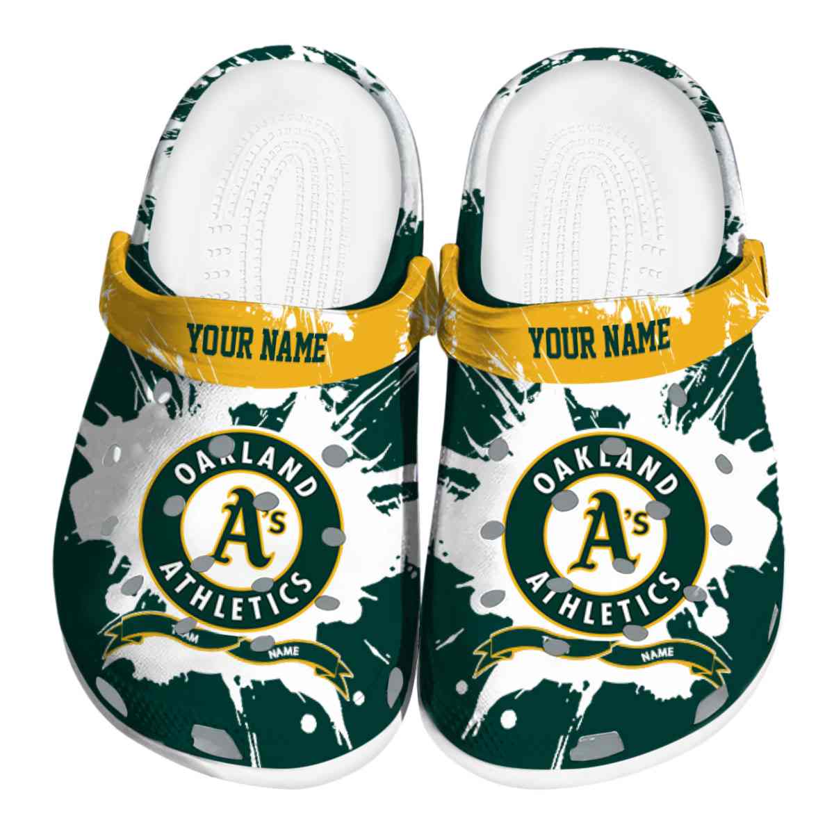 Oakland Athletics MLB Crocs Shoes Comfortable For Men Women and Kids - GNL15758