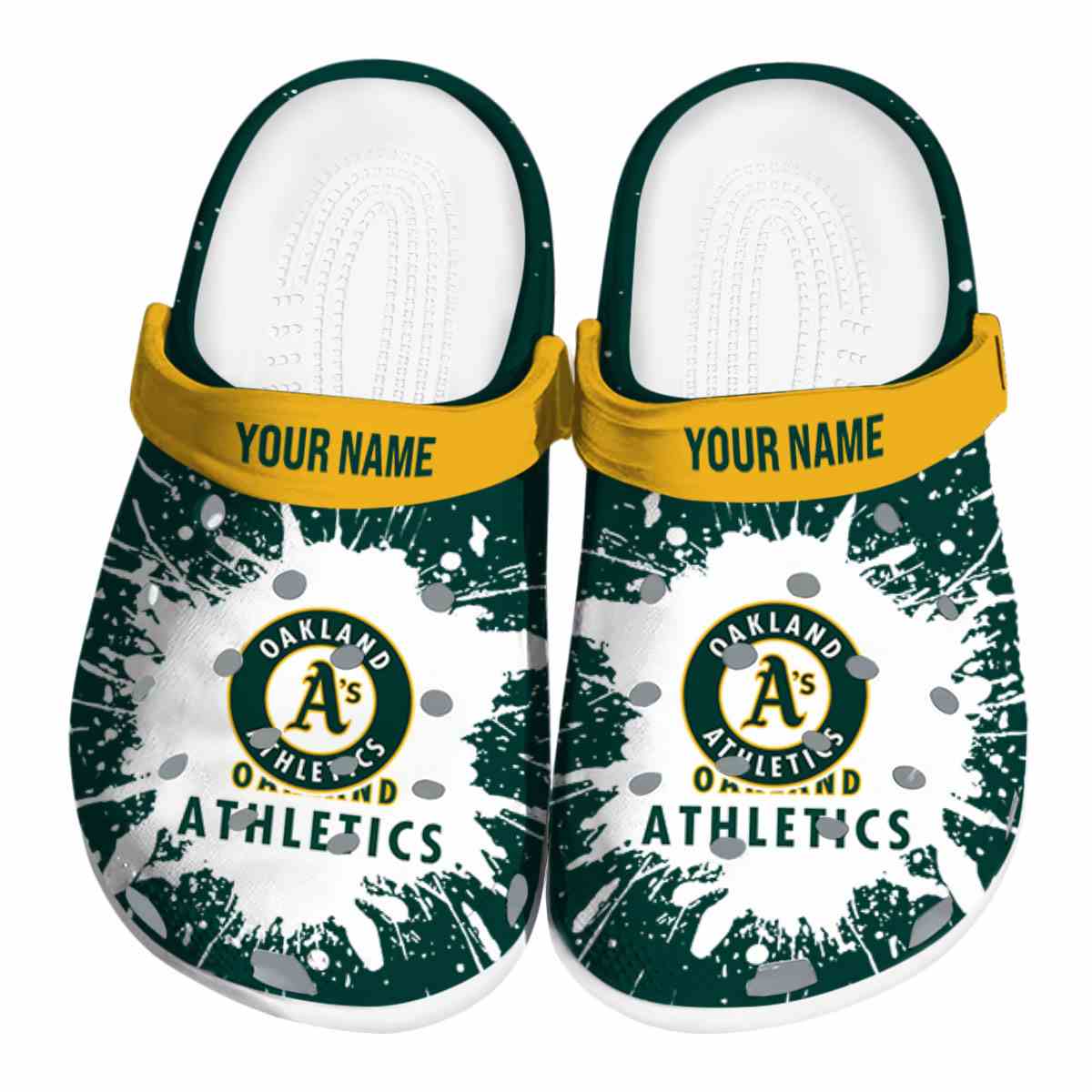 Oakland Athletics MLB Crocs Shoes Comfortable For Men Women and Kids - GNL15752