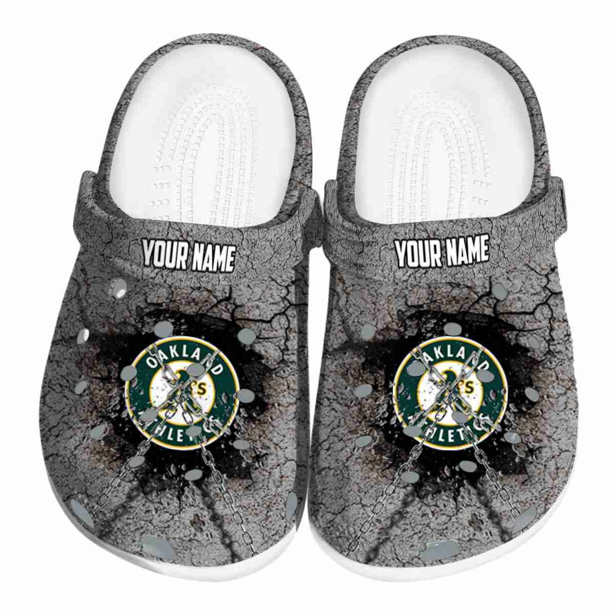 Oakland Athletics MLB Crocs Shoes Comfortable For Men Women and Kids - GNL15761