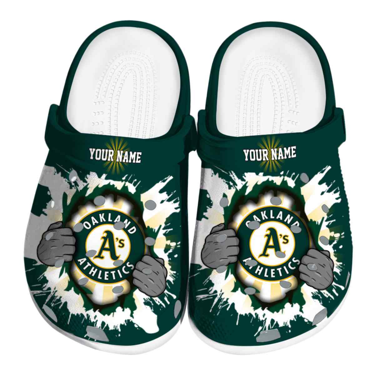 Oakland Athletics MLB Crocs Shoes Comfortable For Men Women and Kids - GNL15760