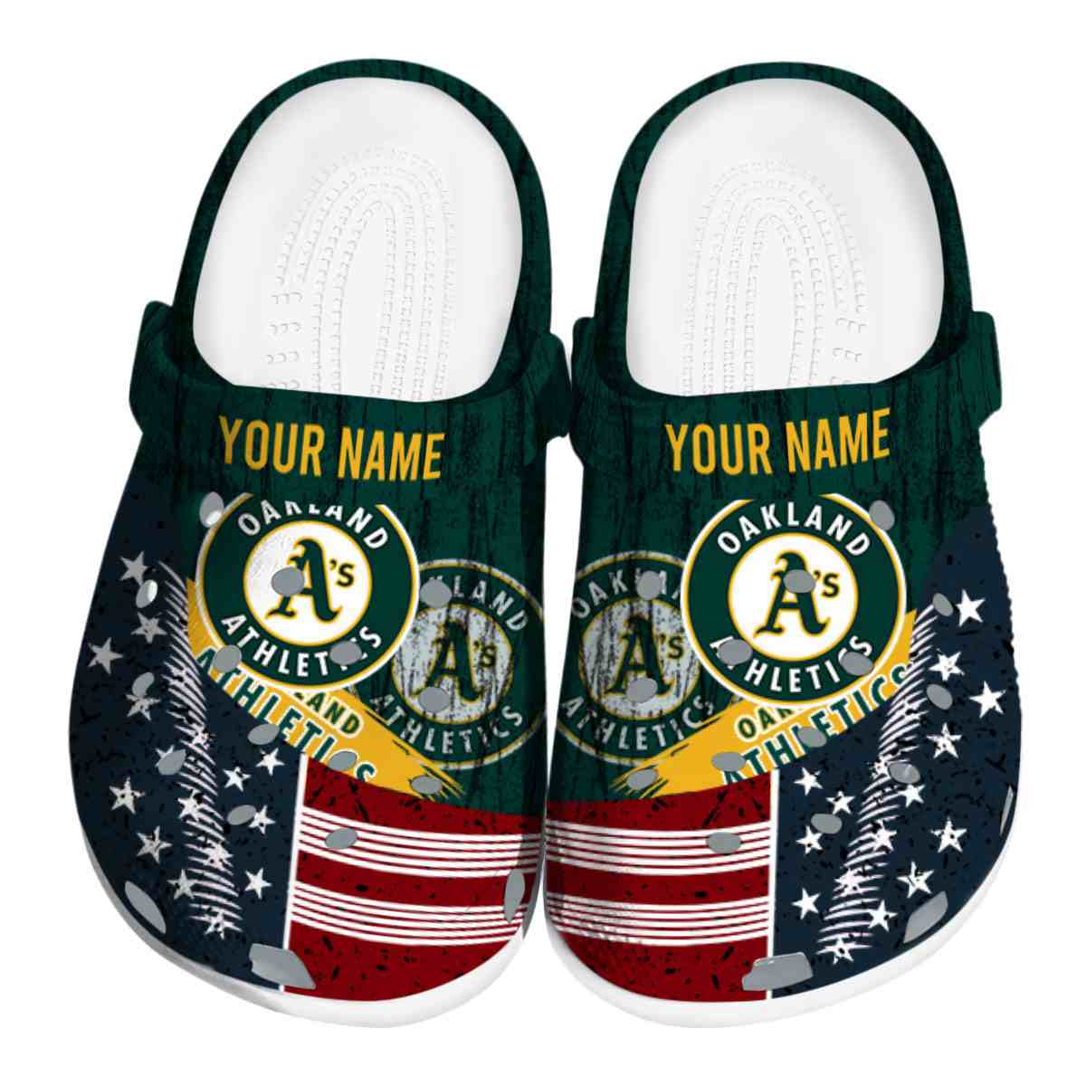 Oakland Athletics MLB Crocs Shoes Comfortable For Men Women and Kids - GNL15748