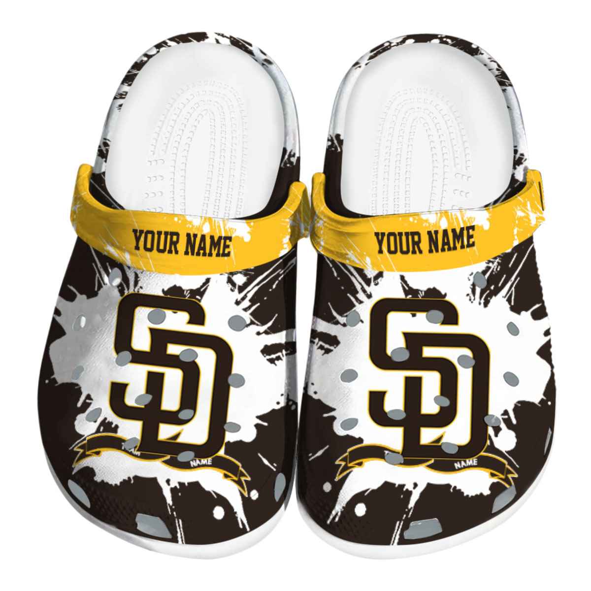 San Diego Padres MLB Crocs Shoes Comfortable For Men Women and Kids - GNL15860