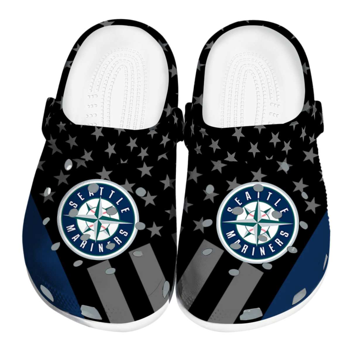 Seattle Mariners MLB Crocs Shoes Comfortable For Men Women and Kids - GNL15887