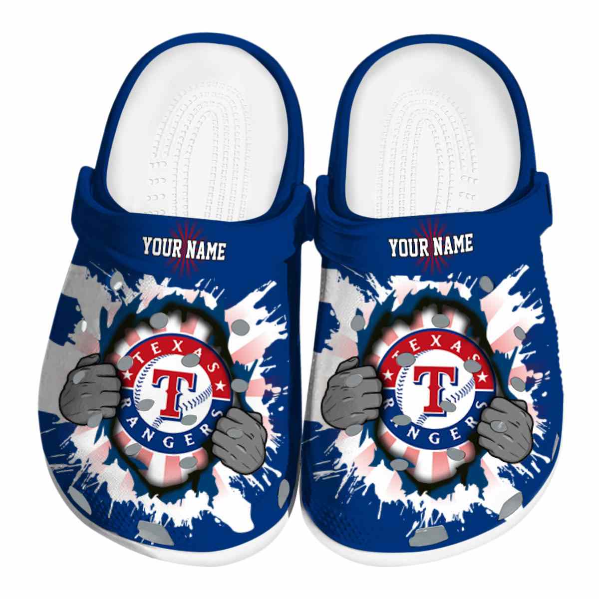 Texas Rangers MLB Crocs Shoes Comfortable For Men Women and Kids - GNL15996