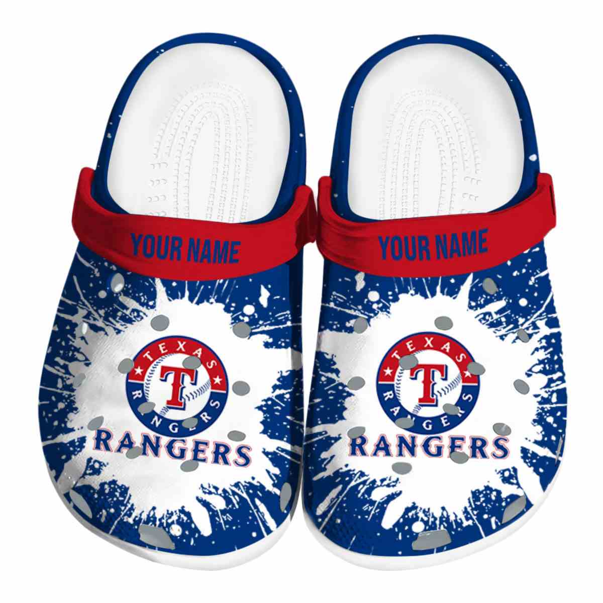Texas Rangers MLB Crocs Shoes Comfortable For Men Women and Kids - GNL15979