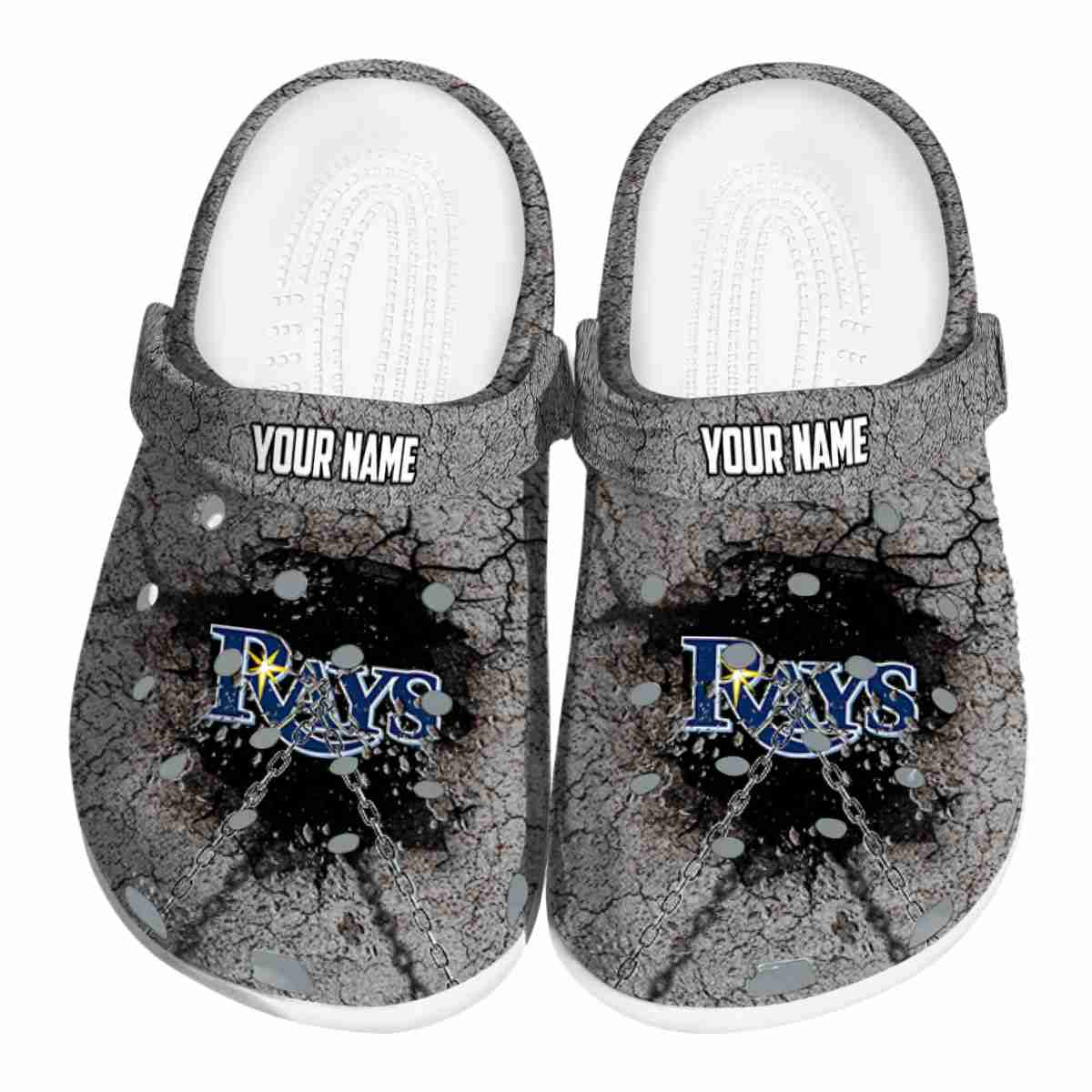 Tampa Bay Rays MLB Crocs Shoes Comfortable For Men Women and Kids - GNL15985