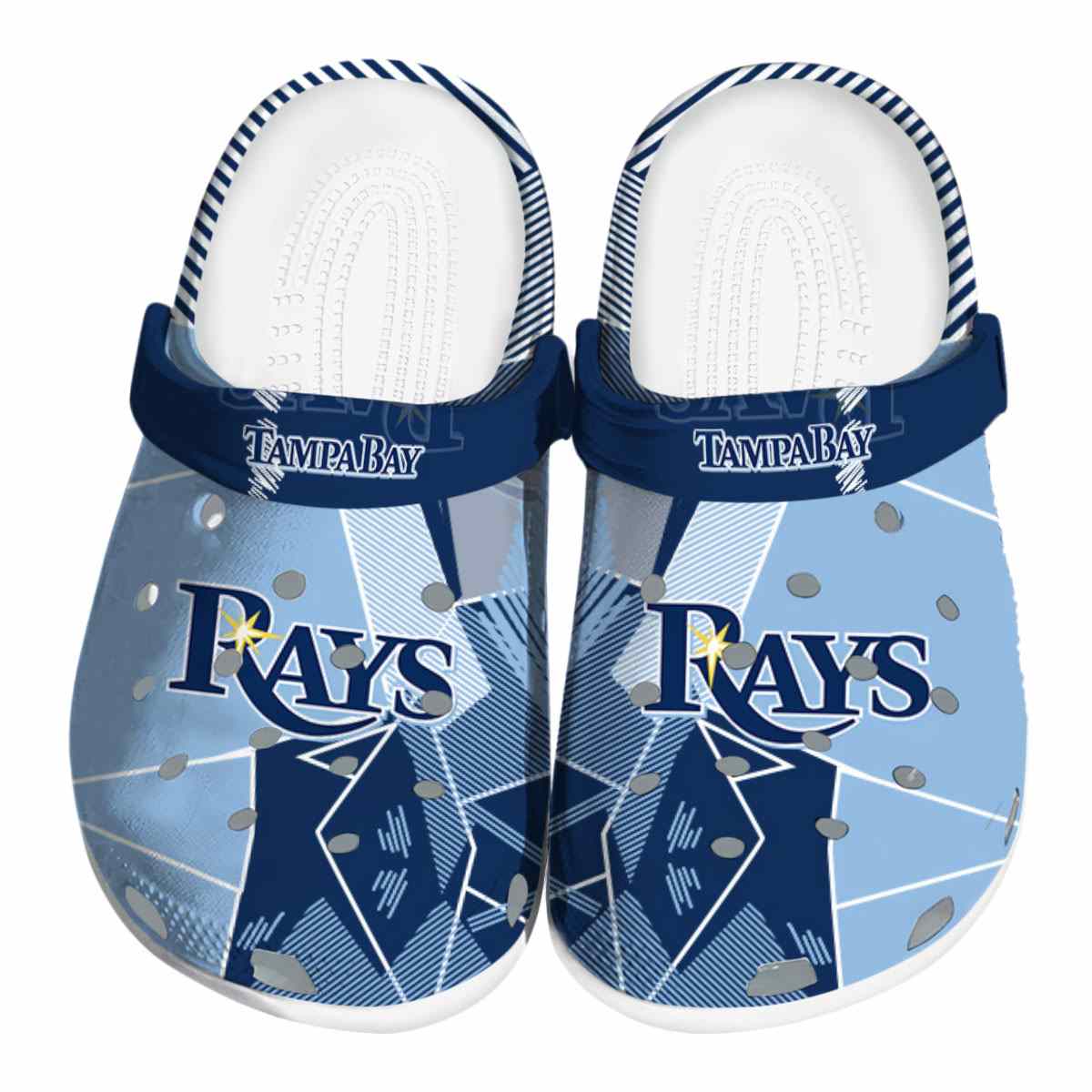 Tampa Bay Rays MLB Crocs Shoes Comfortable For Men Women and Kids - GNL15998