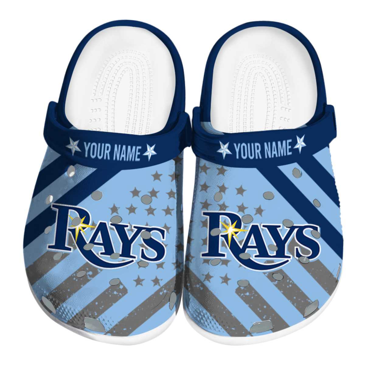 Tampa Bay Rays MLB Crocs Shoes Comfortable For Men Women and Kids - GNL15999