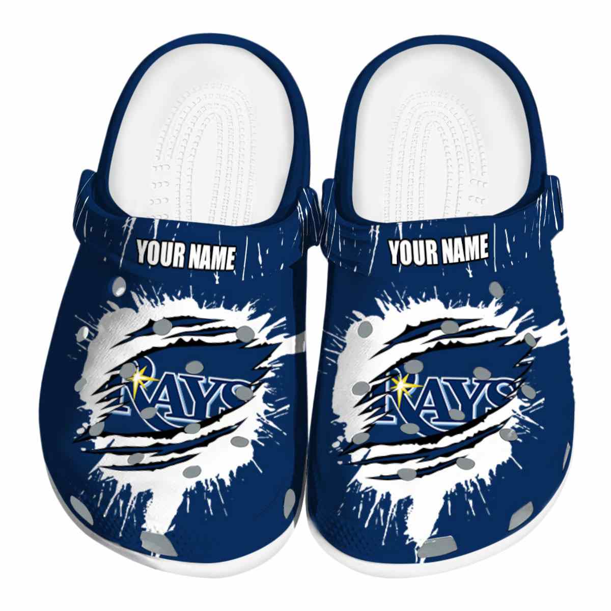 Tampa Bay Rays MLB Crocs Shoes Comfortable For Men Women and Kids - GNL15995