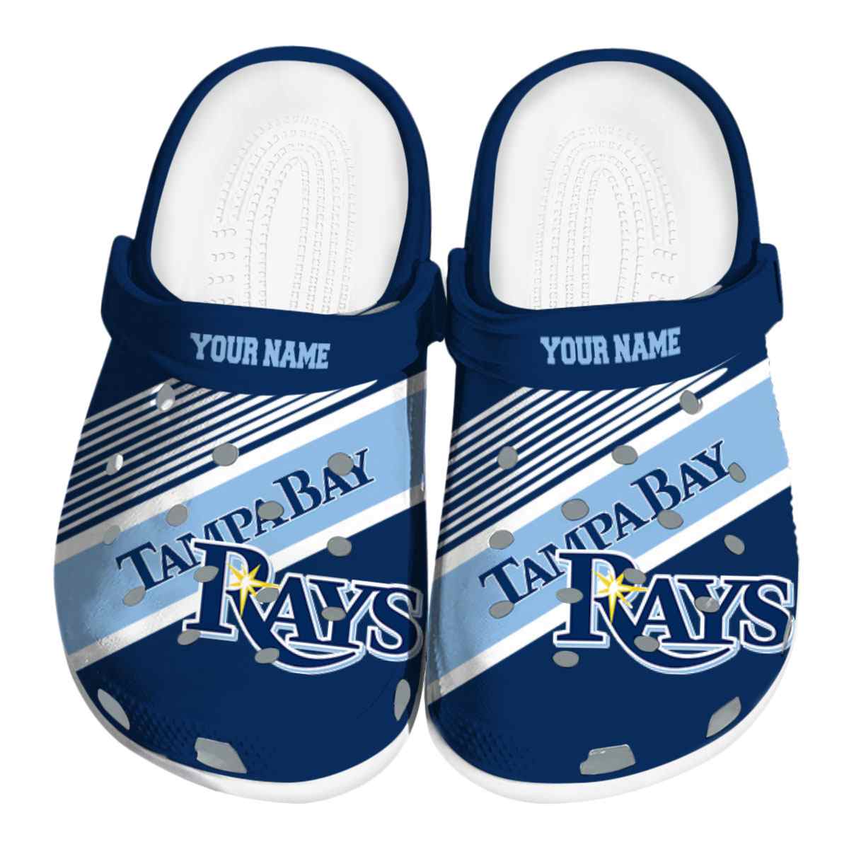 Tampa Bay Rays MLB Crocs Shoes Comfortable For Men Women and Kids - GNL15994