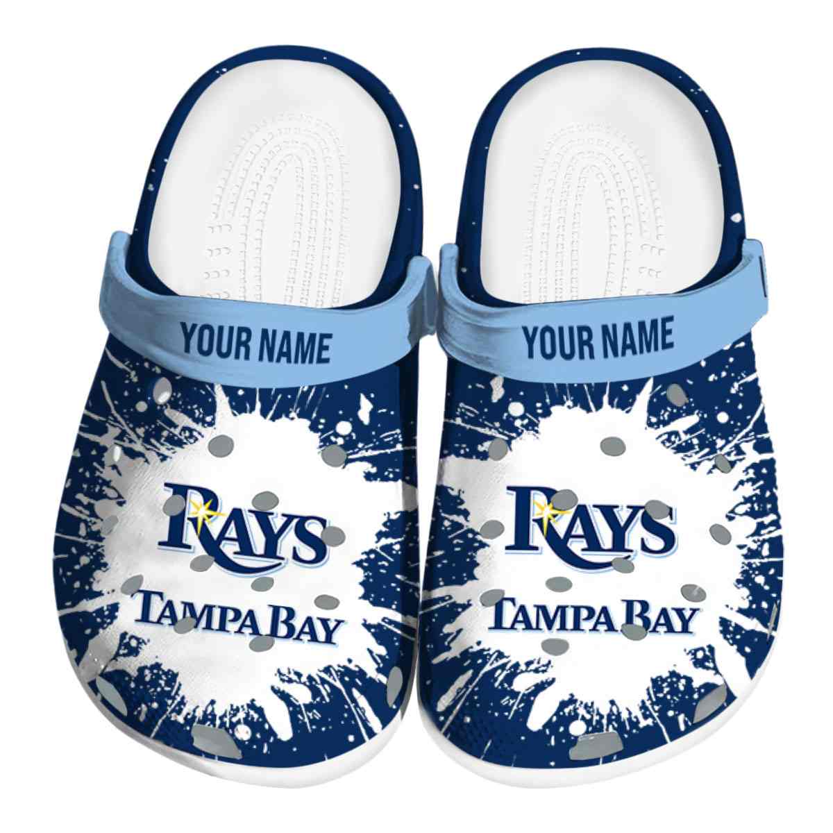 Tampa Bay Rays MLB Crocs Shoes Comfortable For Men Women and Kids - GNL15997
