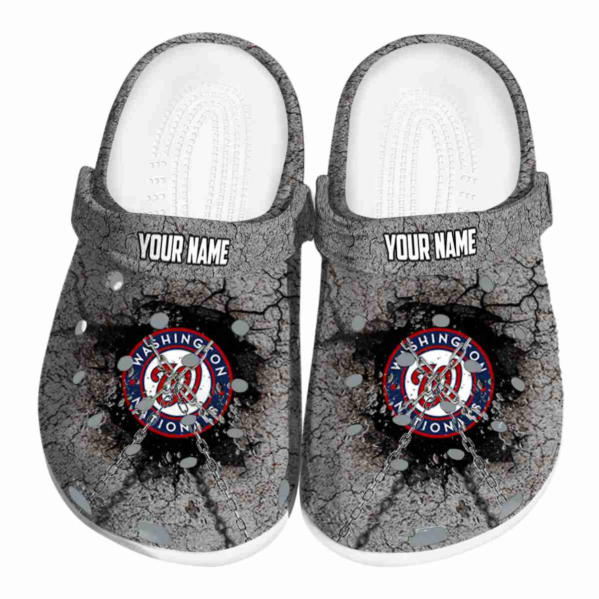 Washington Nationals MLB Crocs Shoes Comfortable For Men Women and Kids - GNL16044