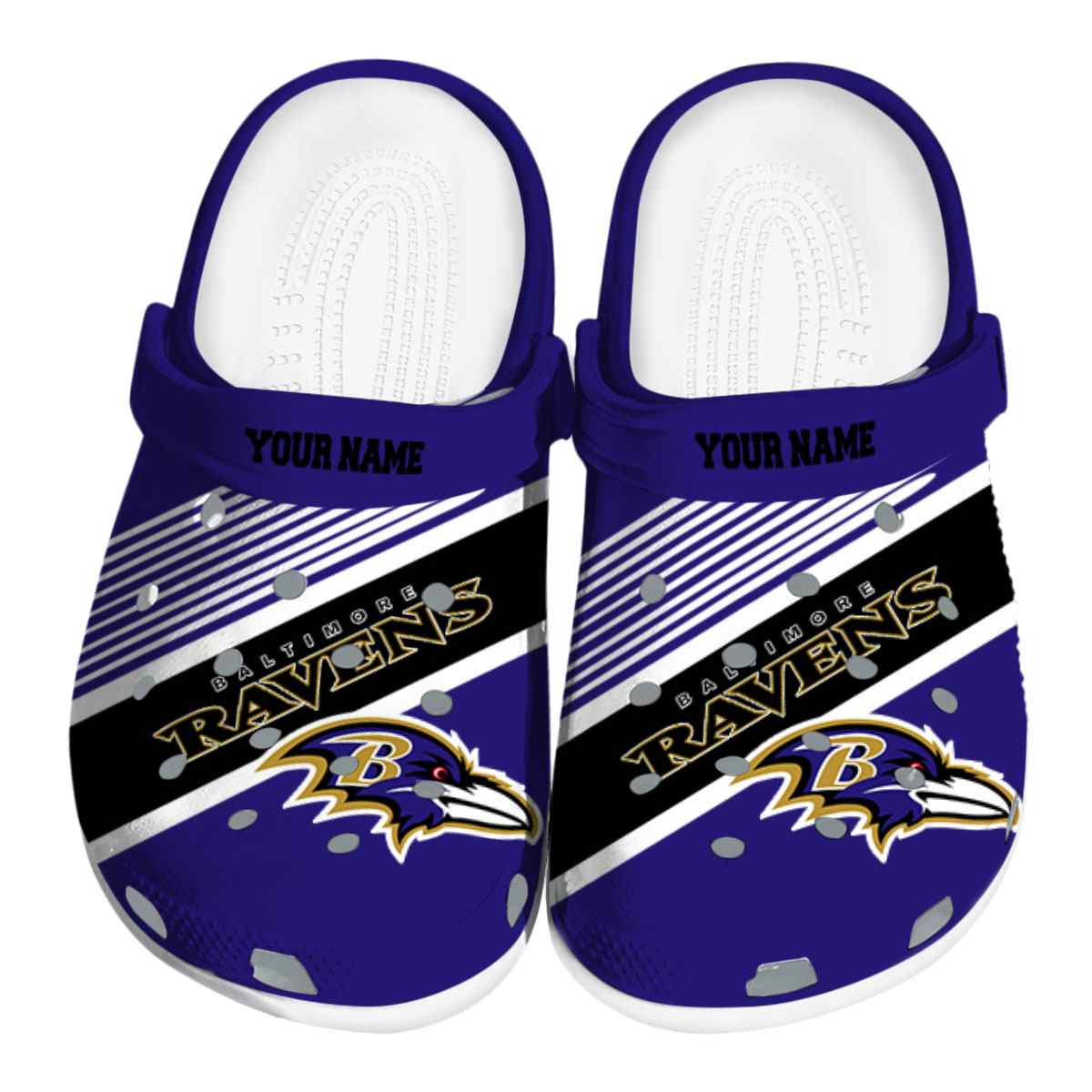 Baltimore Ravens NFL Sport Crocs For Men Women and Kids - GNL146401